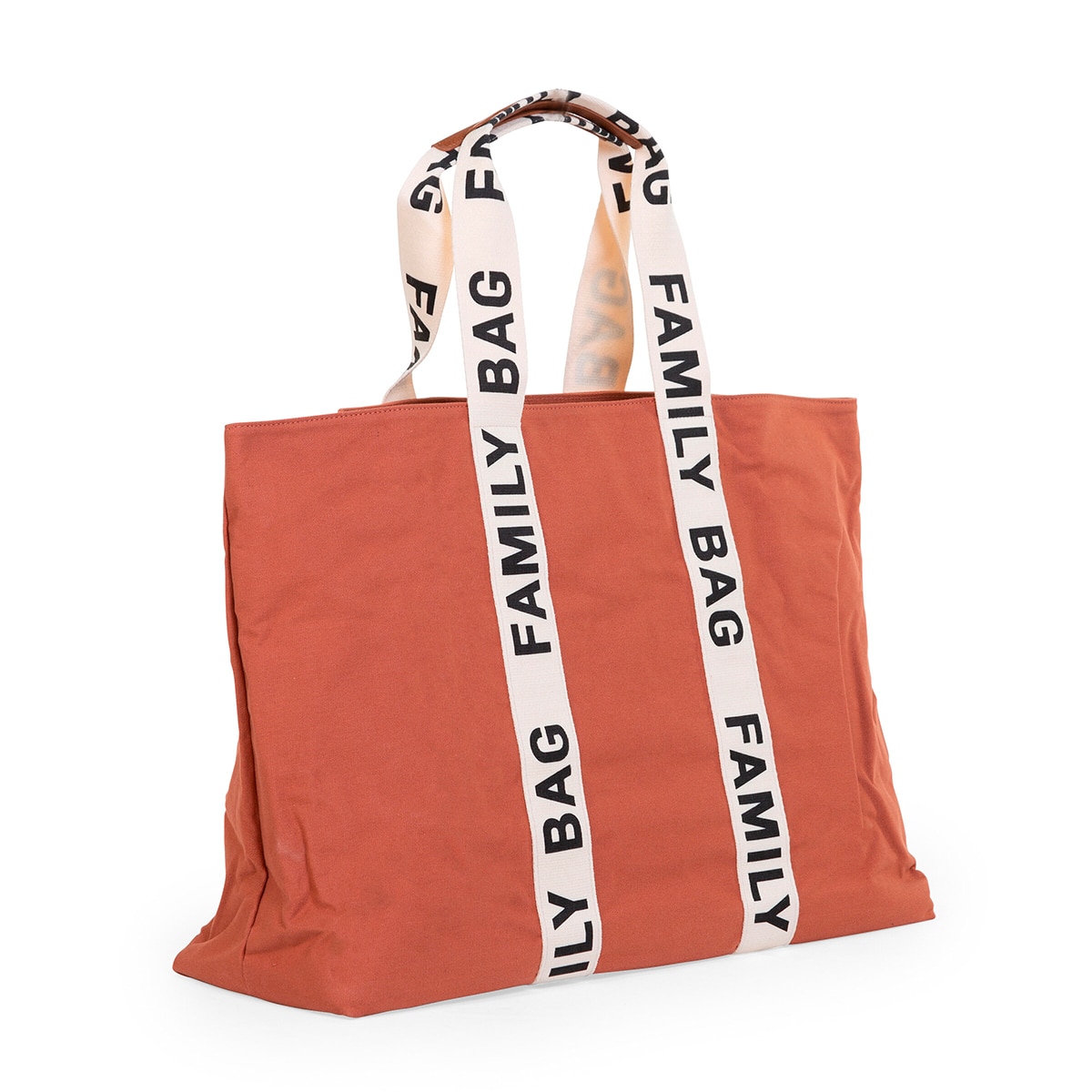 Mala Family Bag Signature Canvas Vermelho-telha-3