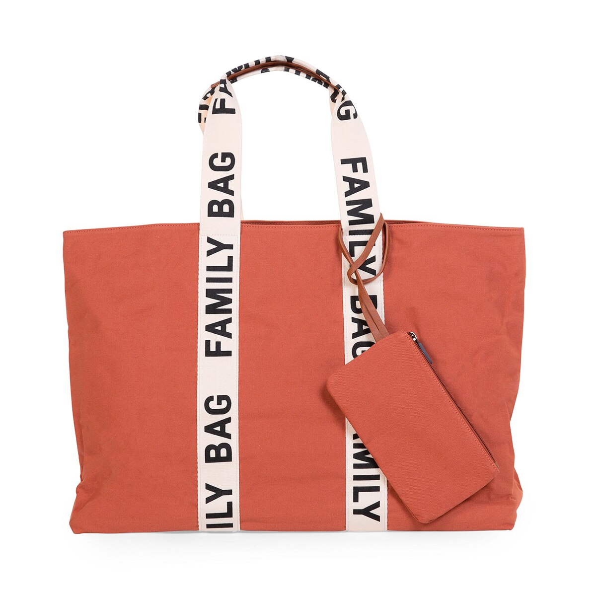 Mala Family Bag Signature Canvas Vermelho-telha-4