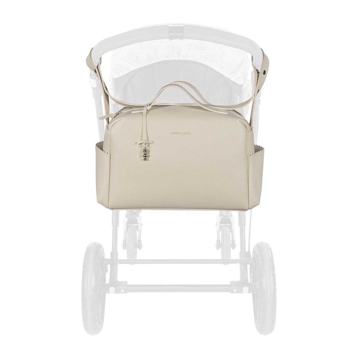 Mala de Passeio Icon Polipele Creme-8
