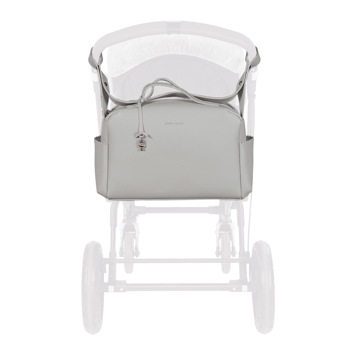 Bolso Cambiador Pasito a Pasito Icon polipiel - Gris claro Gris claro-8