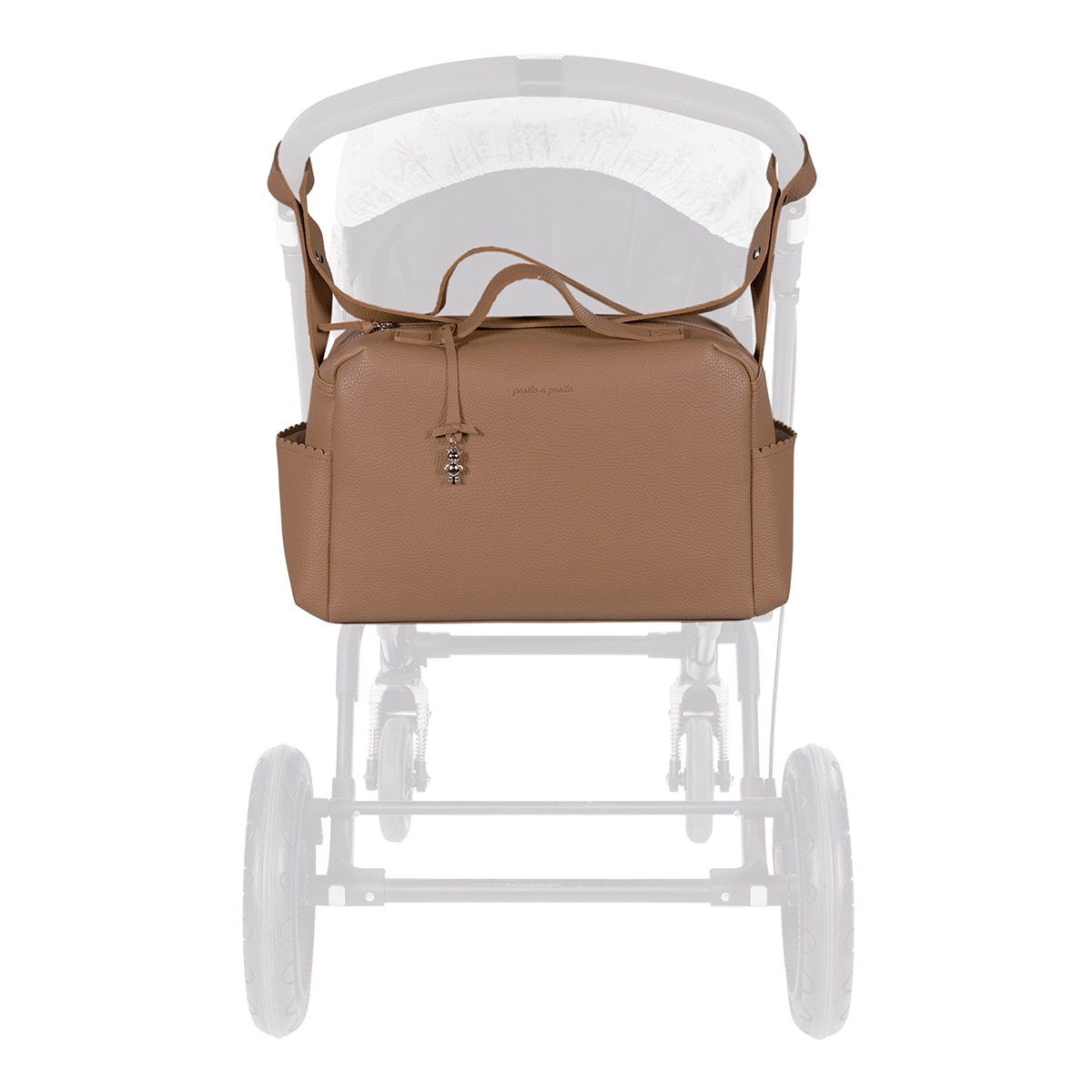 Bolso Cambiador Pasito a Pasito Icon polipiel - Caramelo Caramelo-8