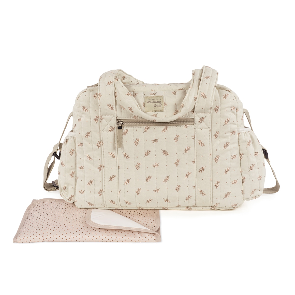 Bolso Canastilla Walking Mum Mimosa - Rosa Rosa-1