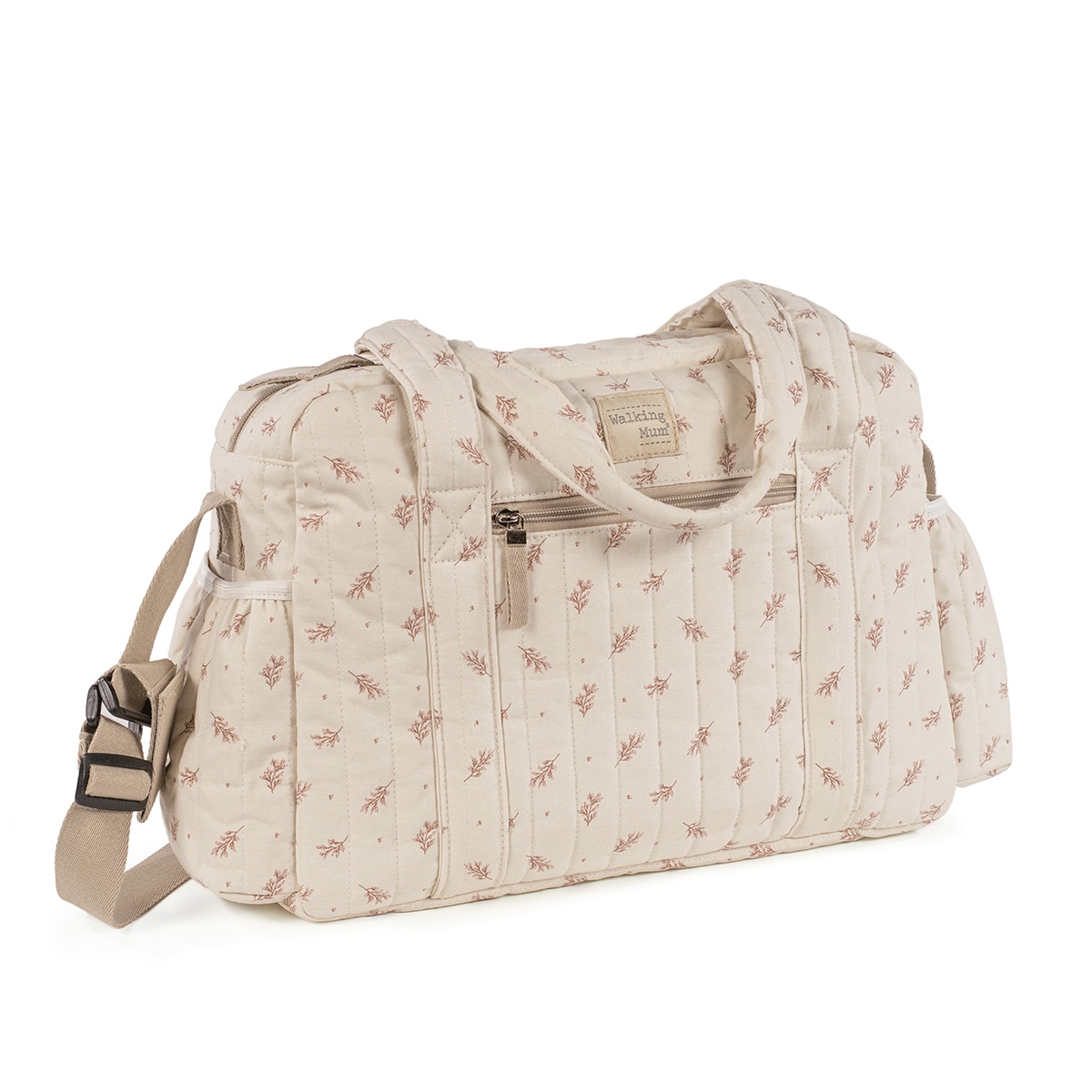 Bolso Canastilla Walking Mum Mimosa - Rosa Rosa-4