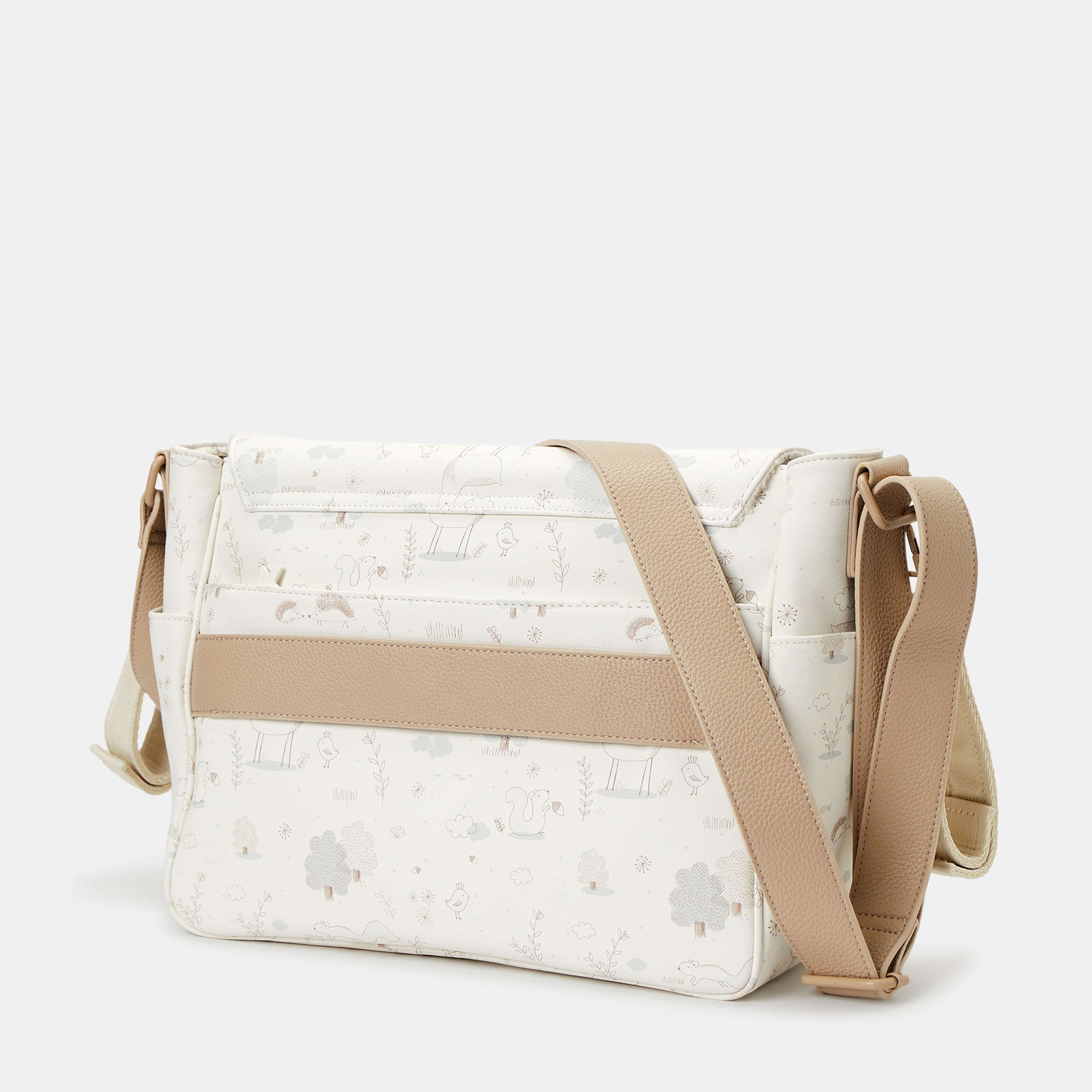 Mala Messenger Polipele Bosque Cinzento-2