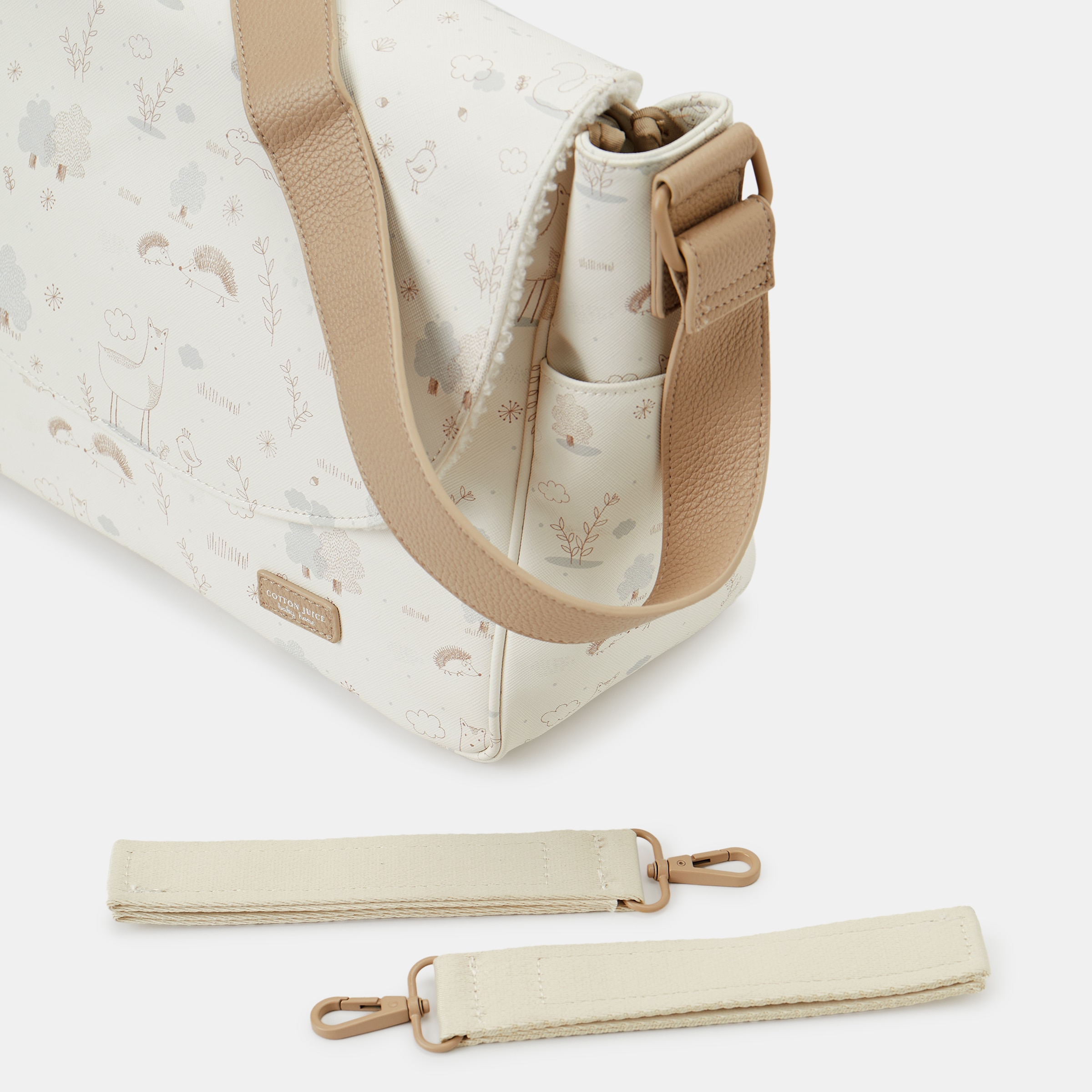 Mala Messenger Polipele Bosque Cinzento-4
