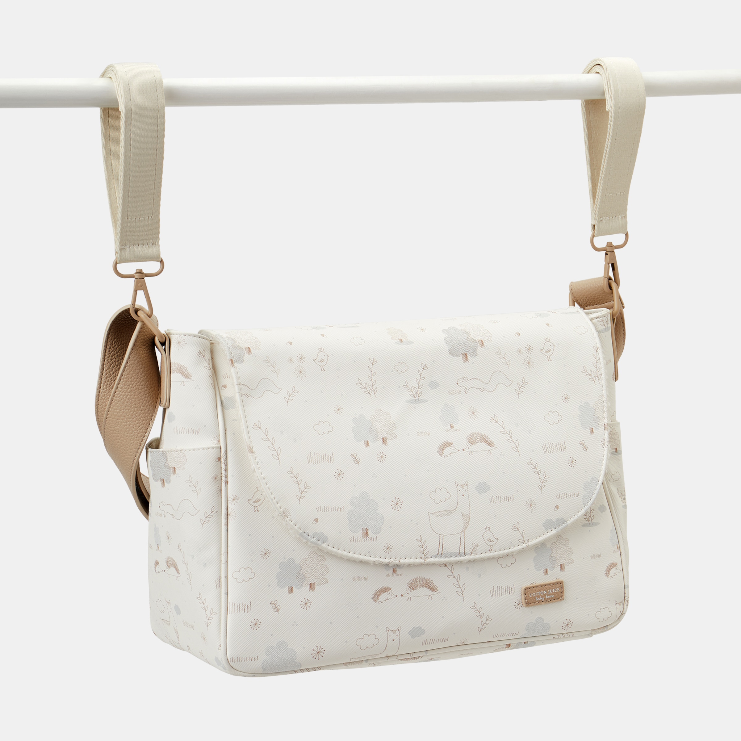 Mala Messenger Polipele Bosque Cinzento-5