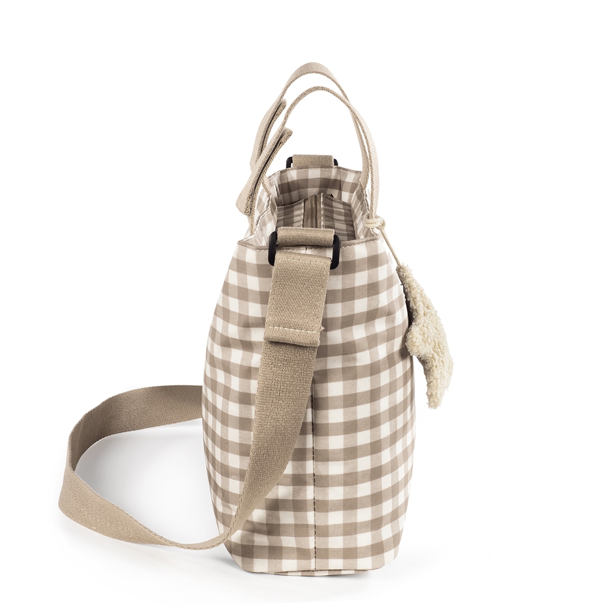 Mala Crossbody Caetana Bege-5