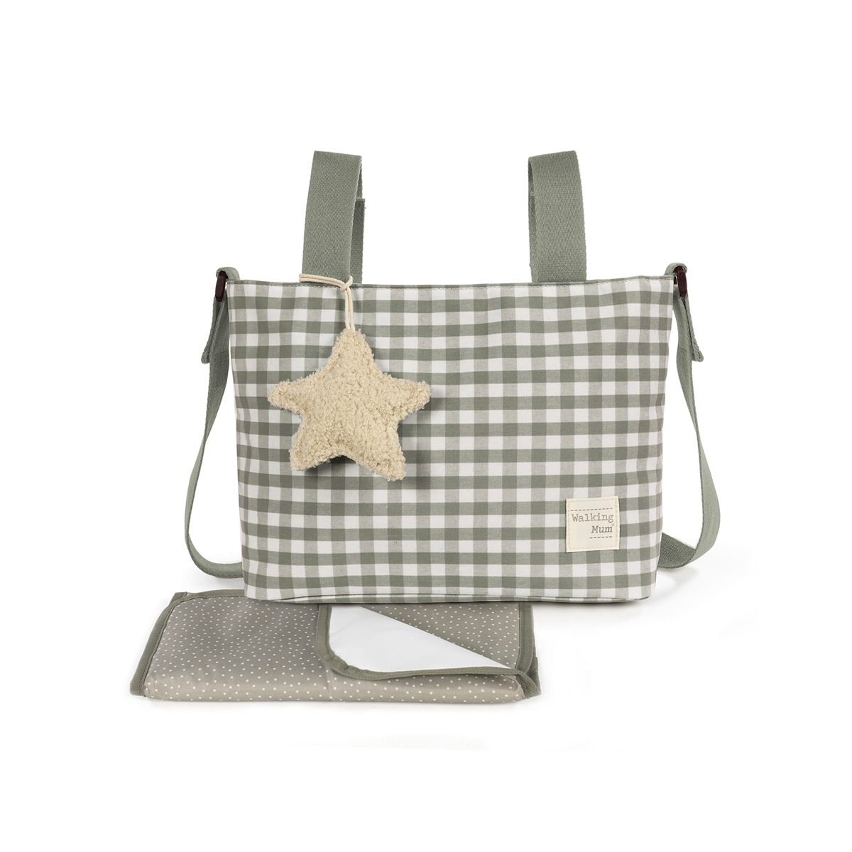 Imagen 0 de Bolso Crossbody Walking Mum Caetana Verde