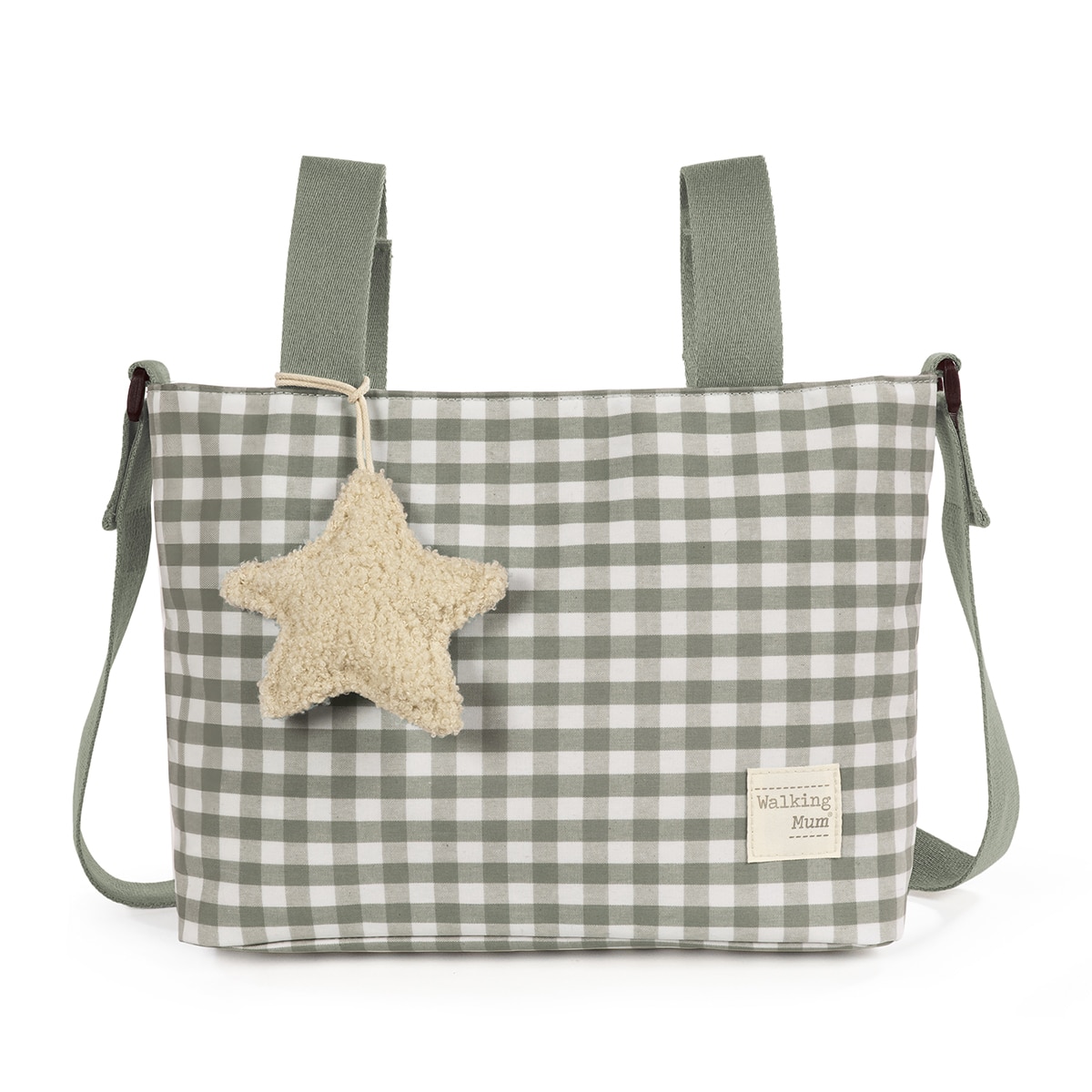 Bolso Crossbody Walking Mum Caetana - Verde Verde-3
