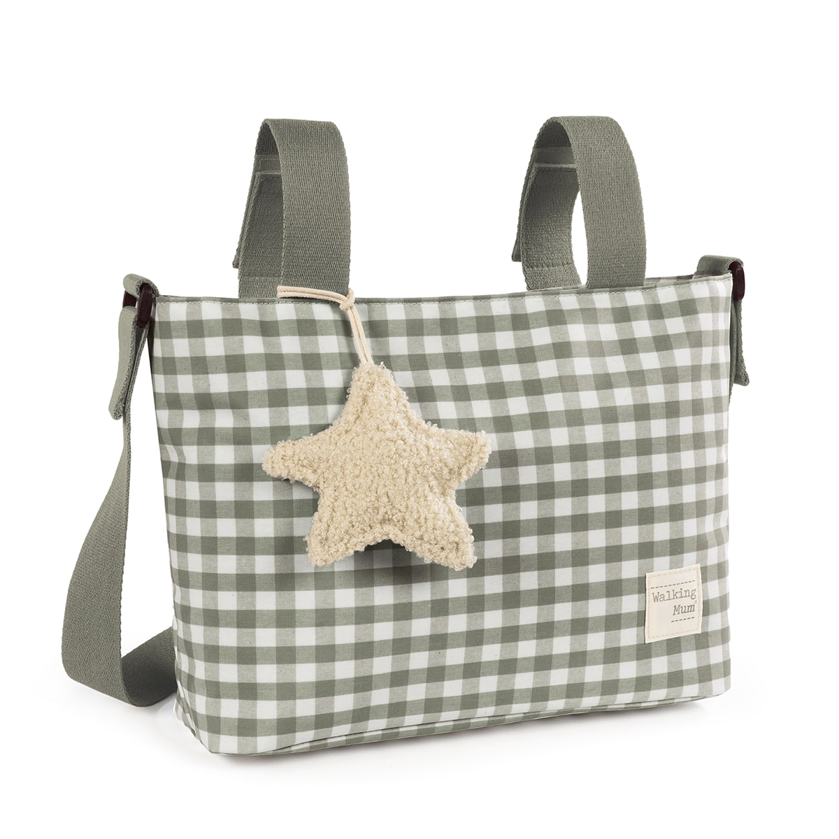 Bolso Crossbody Walking Mum Caetana - Verde Verde-4