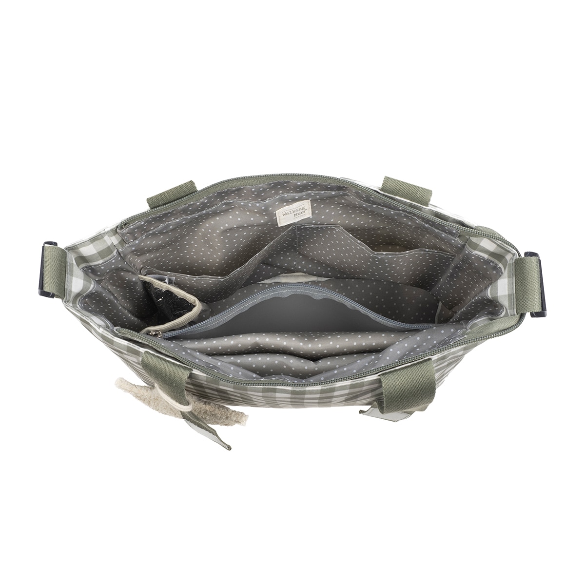 Bolso Crossbody Walking Mum Caetana - Verde Verde-8