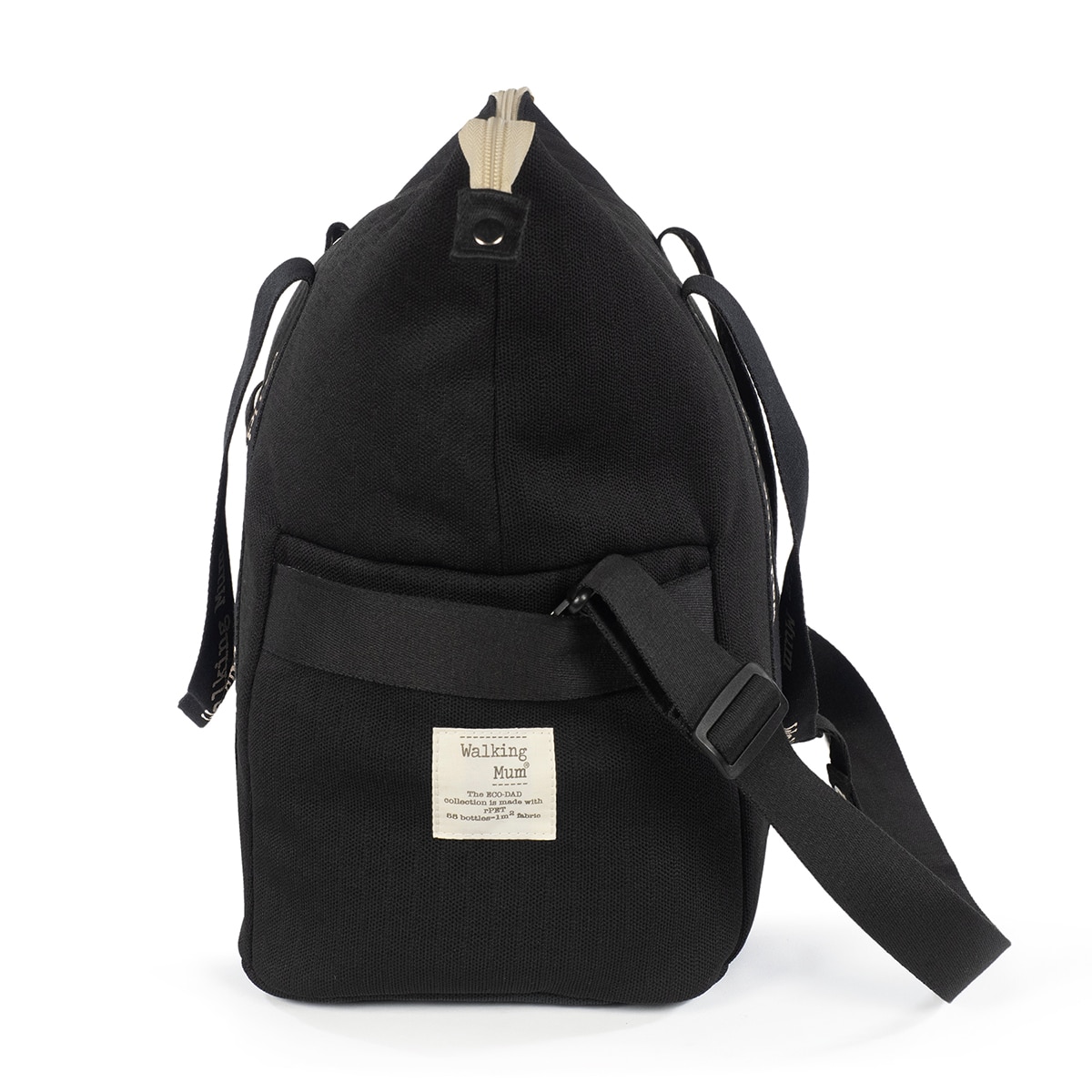 Bolso XL Walking Mum Eco Mum - Negro Negro-5