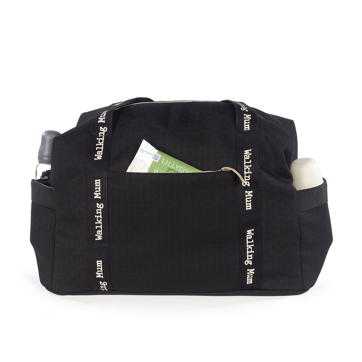 Bolso XL Walking Mum Eco Mum - Negro Negro-6
