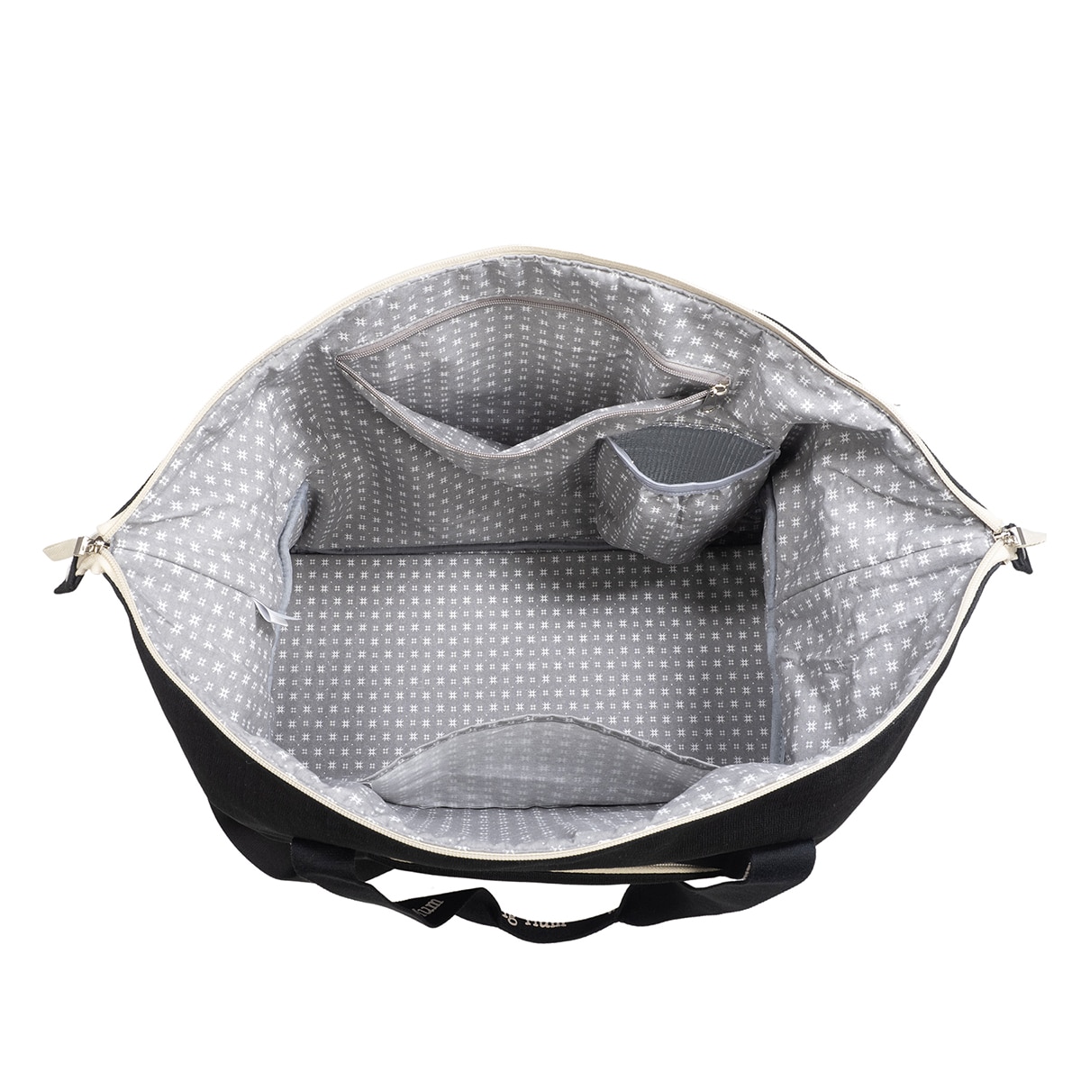 Bolso XL Walking Mum Eco Mum - Negro Negro-9