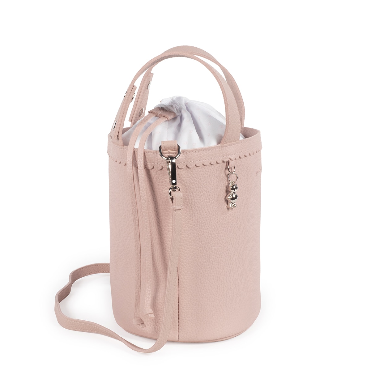 Bolso Bucket Pasito a Pasito Icon - Rosa Rosa-6