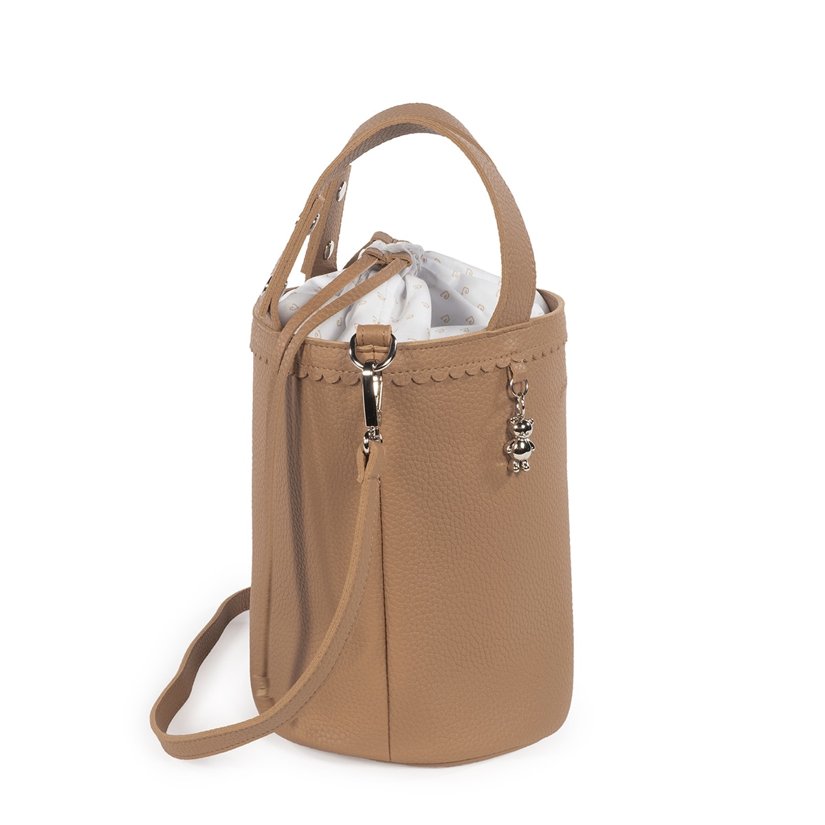 Bolso Bucket Pasito a Pasito Icon - Camel Camel-6
