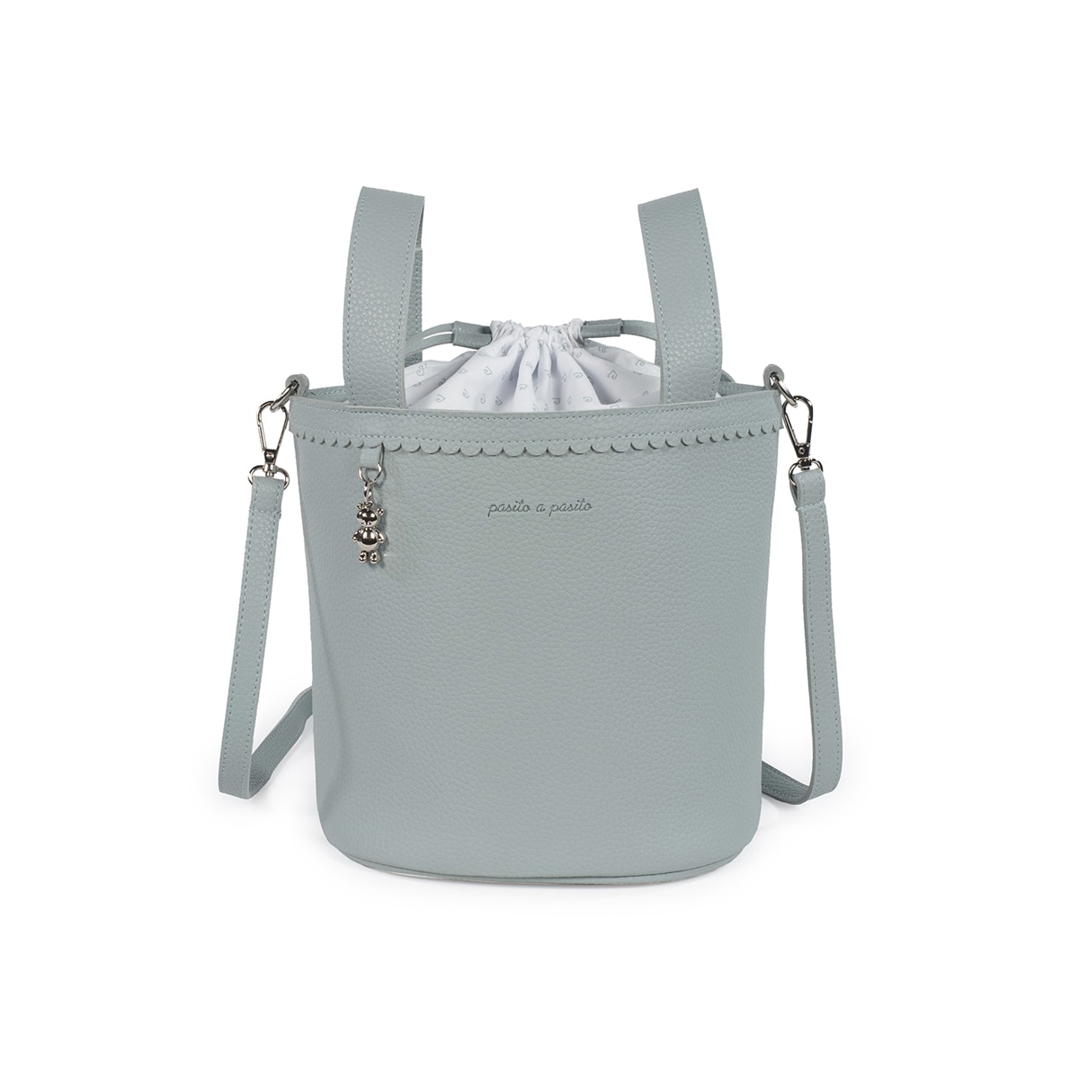Bolso Bucket Pasito a Pasito Icon - Verde Verde-1
