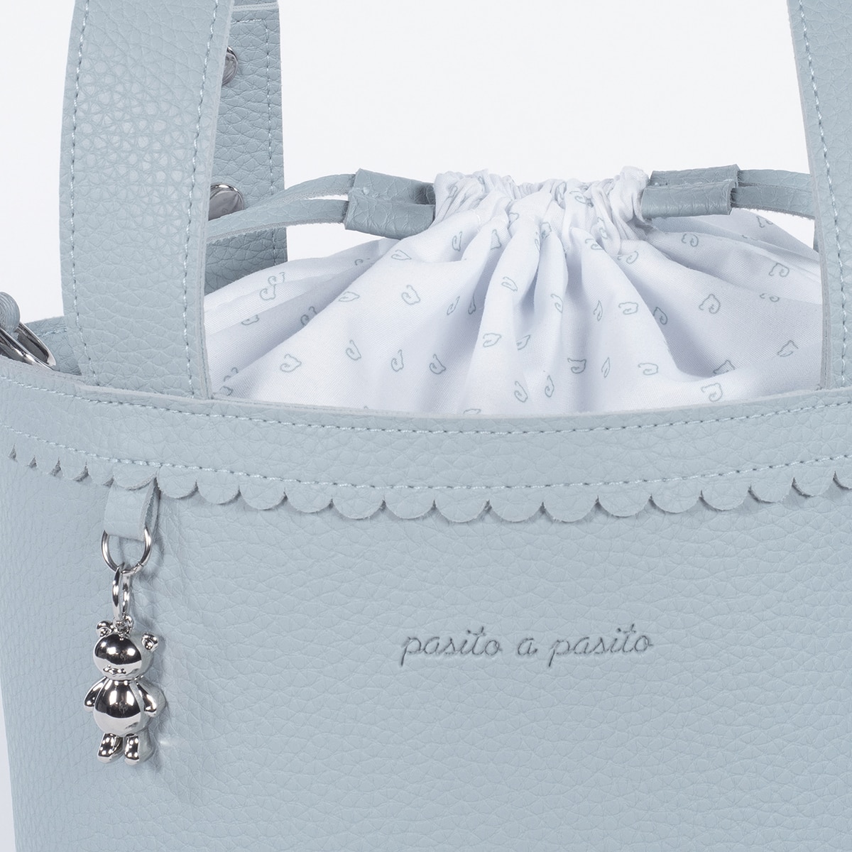 Mala Bucket Icon Azul-3