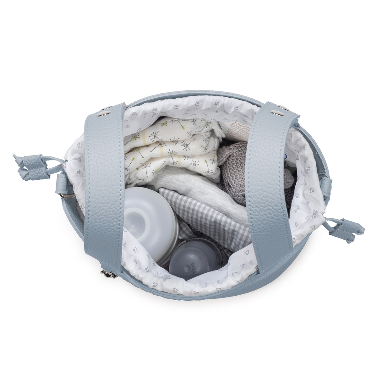 Mala Bucket Icon Azul-9