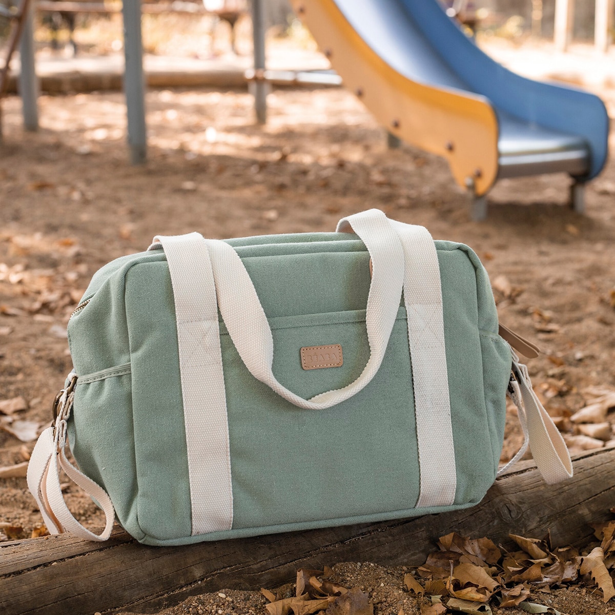 Bolso Cambiador Béaba Paris - Verde Agua Verde Agua-5