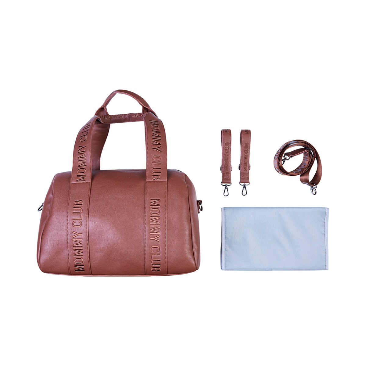 Bolso Childhome Mommy Club Polipiel - Marrón oscuro Marrón oscuro-7