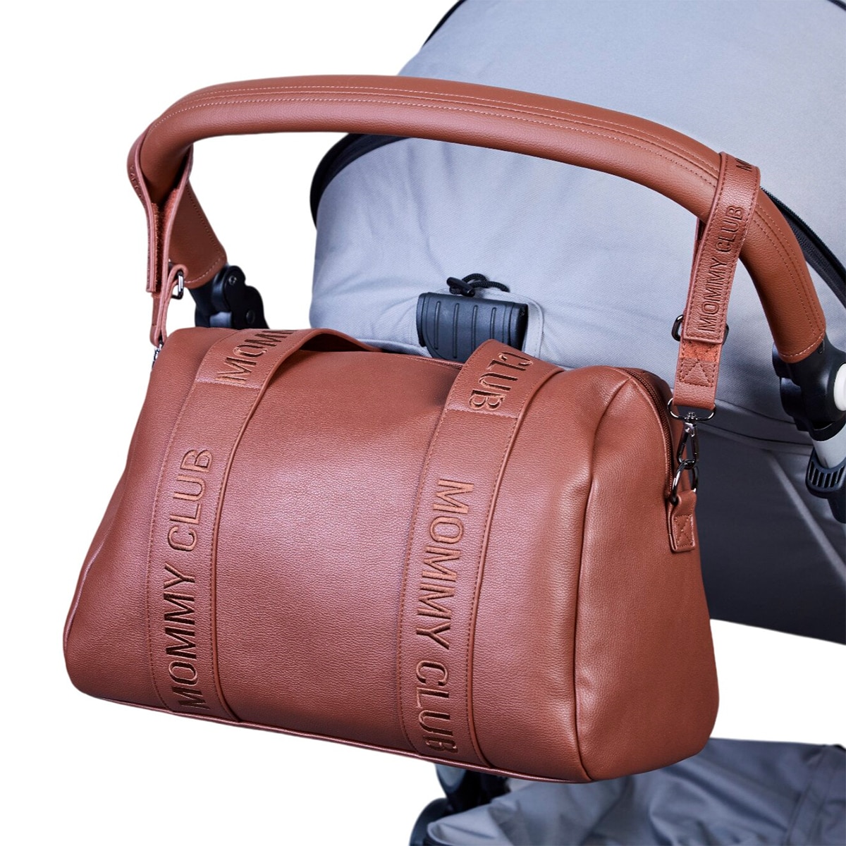Bolso Childhome Mommy Club Polipiel - Marrón oscuro Marrón oscuro-8