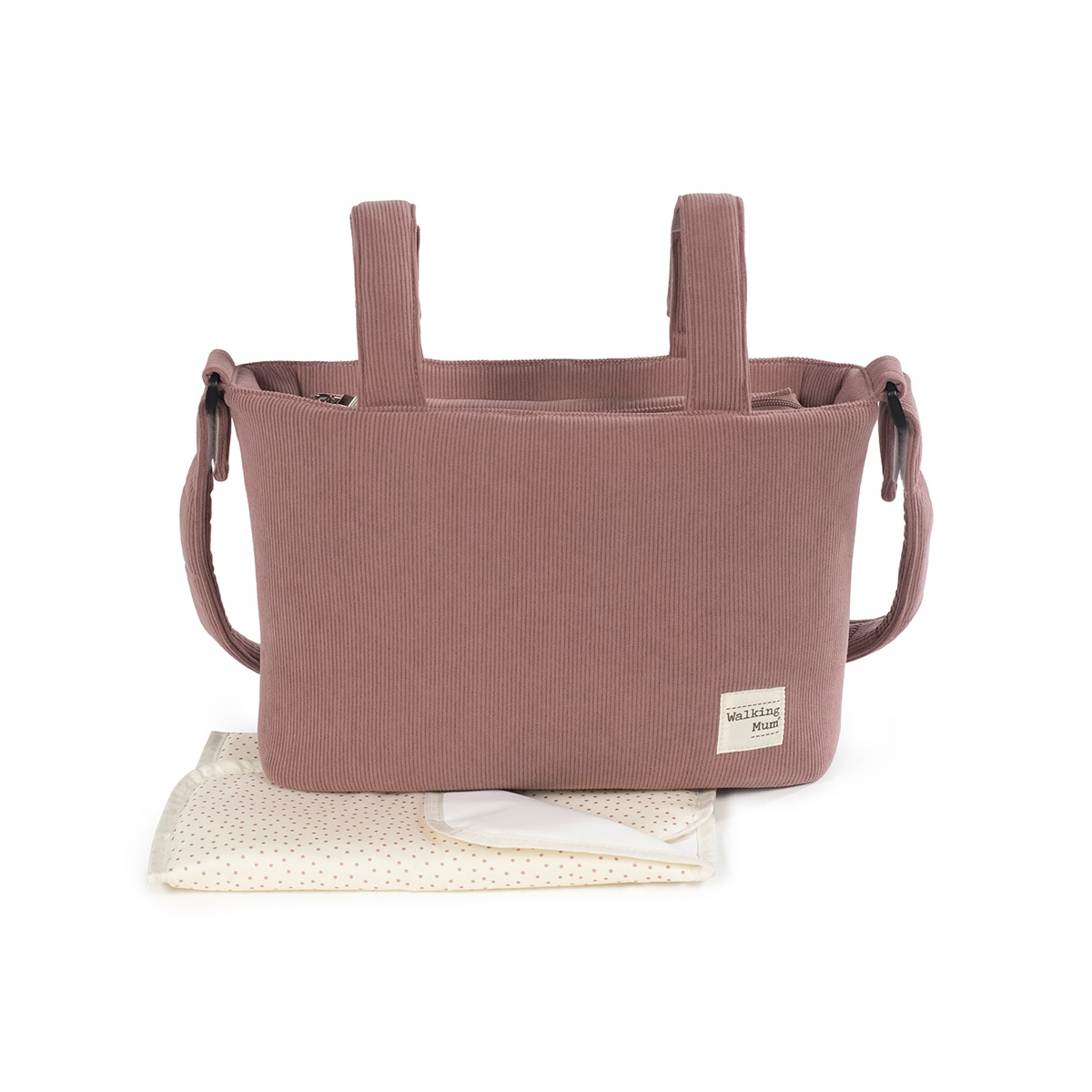 Imagen 0 de Bolso Canastilla Pana Walking Mum Gala Granate