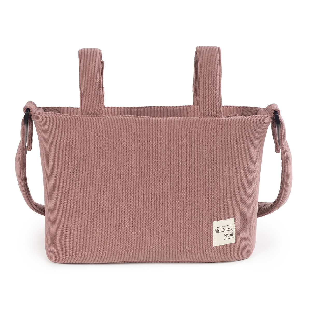 Bolso Canastilla Pana Walking Mum Gala - Granate Granate-2