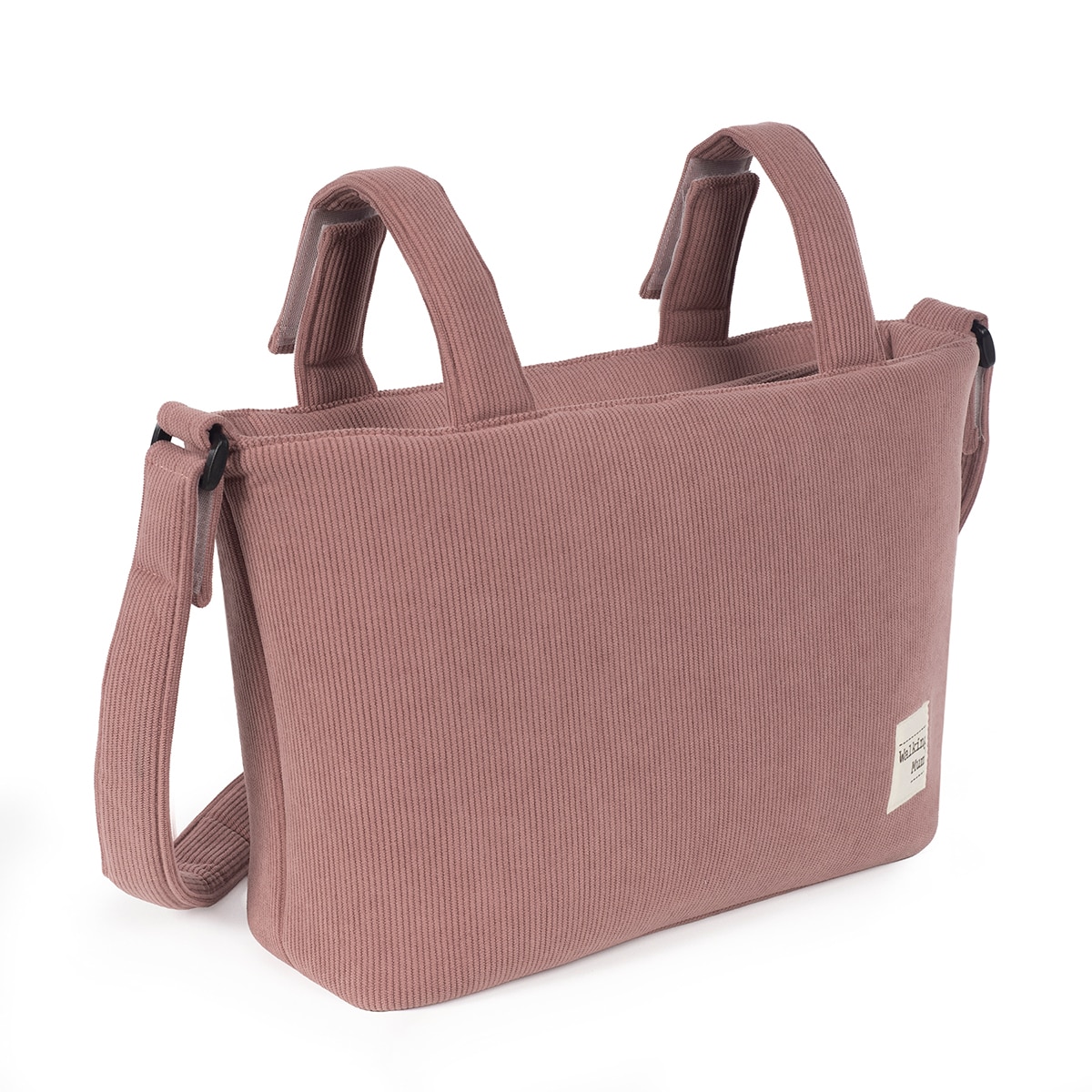 Bolso Canastilla Pana Walking Mum Gala - Granate Granate-3