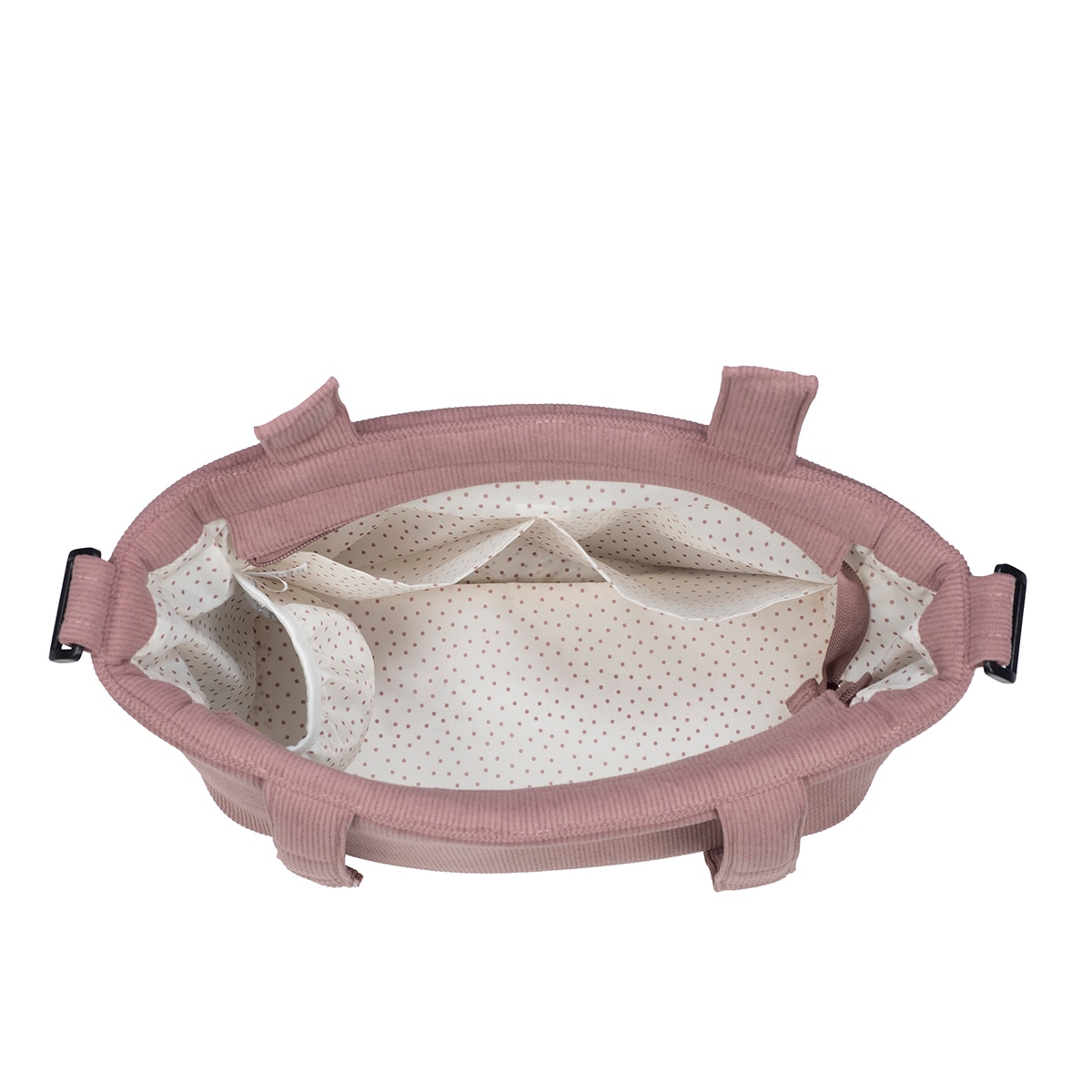 Bolso Canastilla Pana Walking Mum Gala - Granate Granate-7