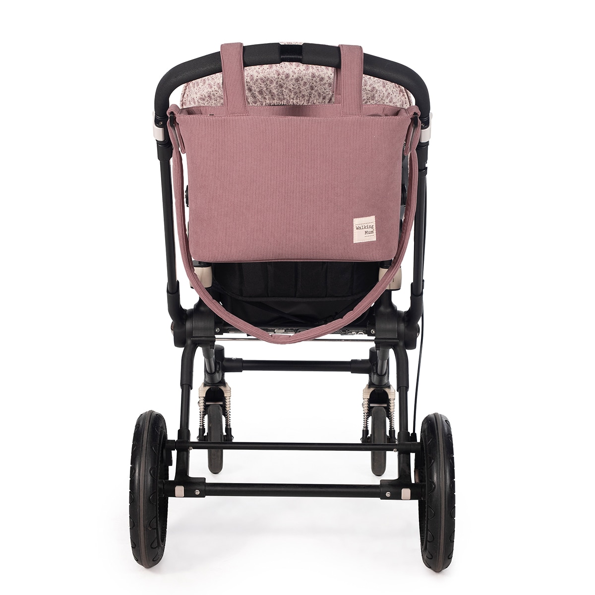 Bolso Canastilla Pana Walking Mum Gala - Granate Granate-9