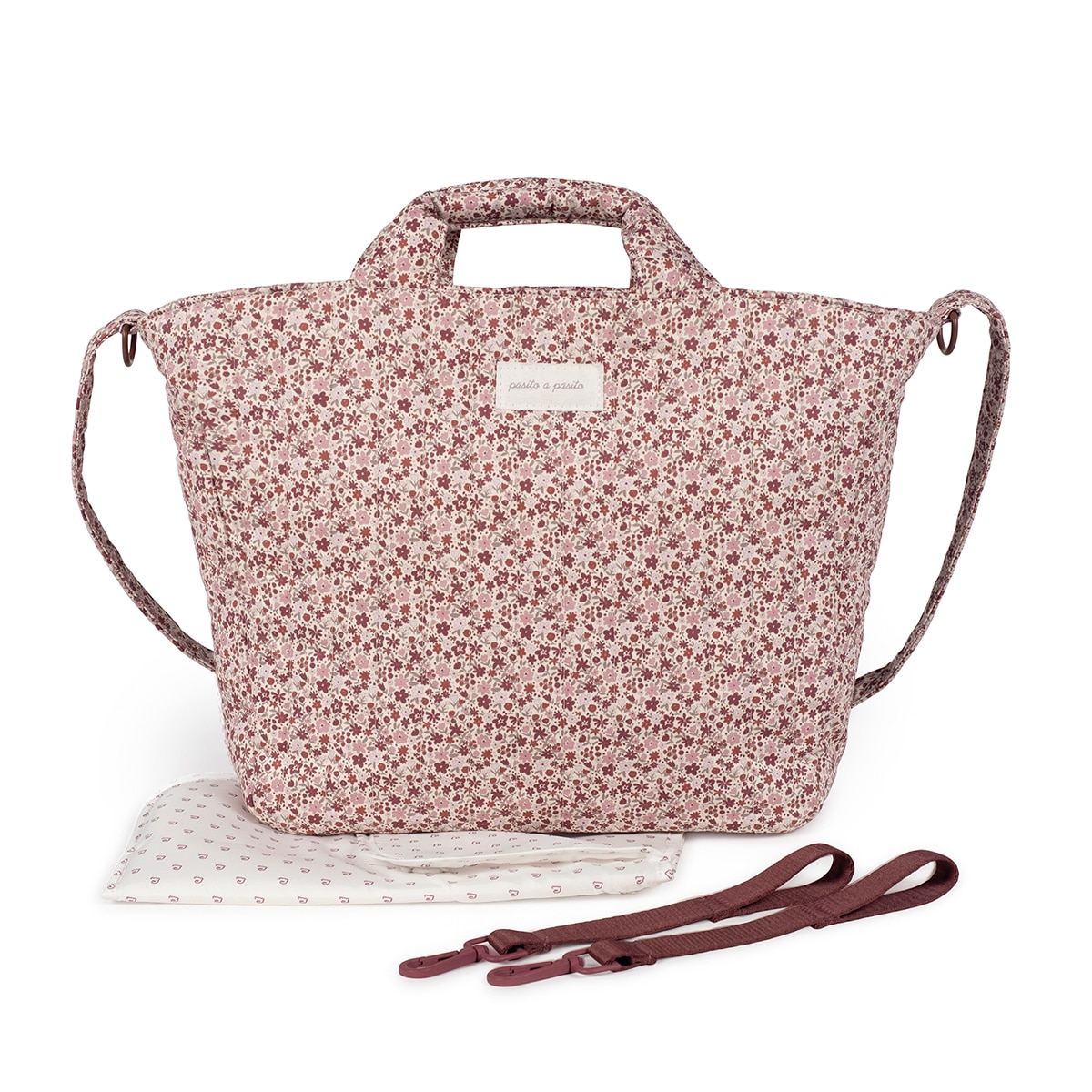Mala de Enxoval Cherry Velvet Grená-1