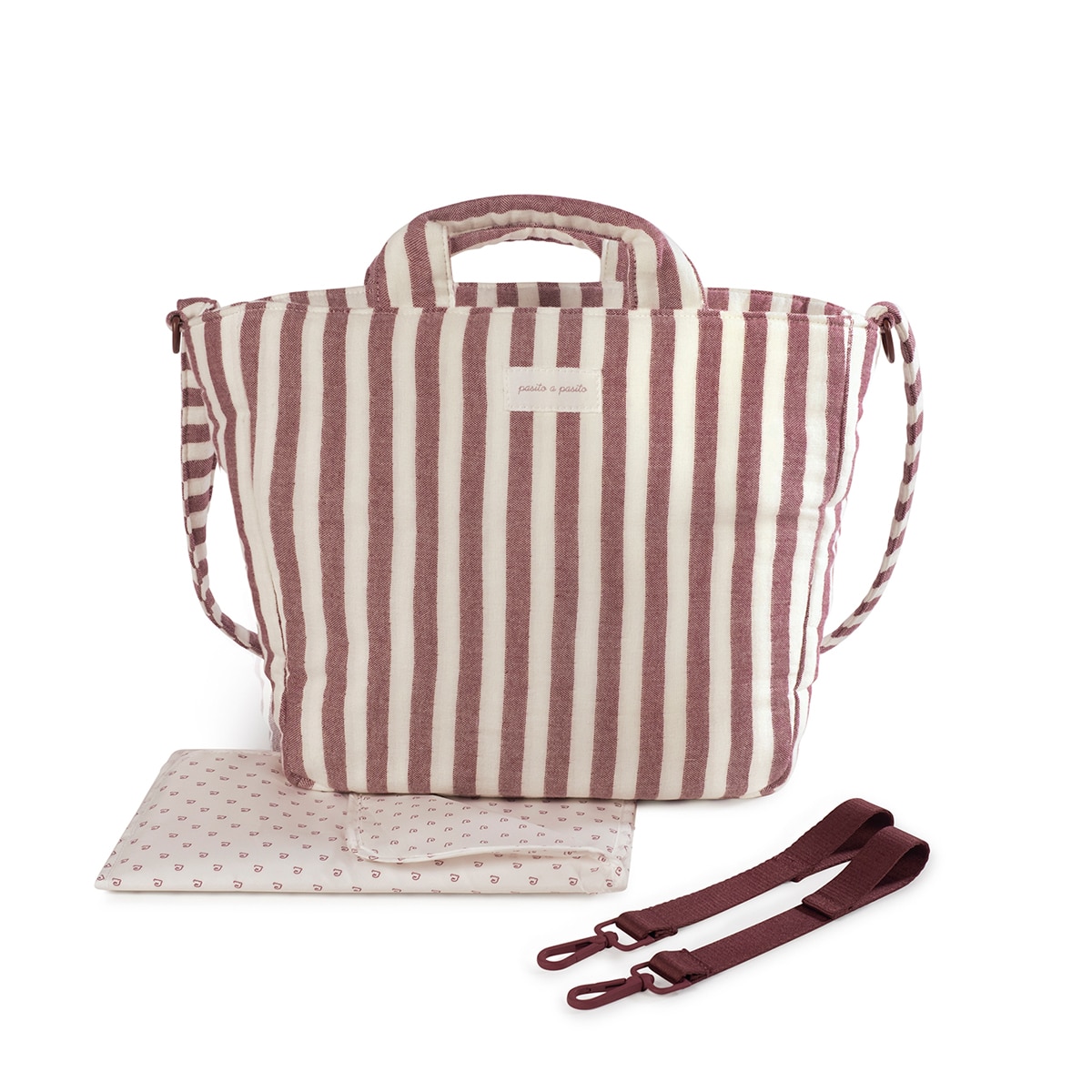 Mala de Enxoval Cherry Velvet Grená-1