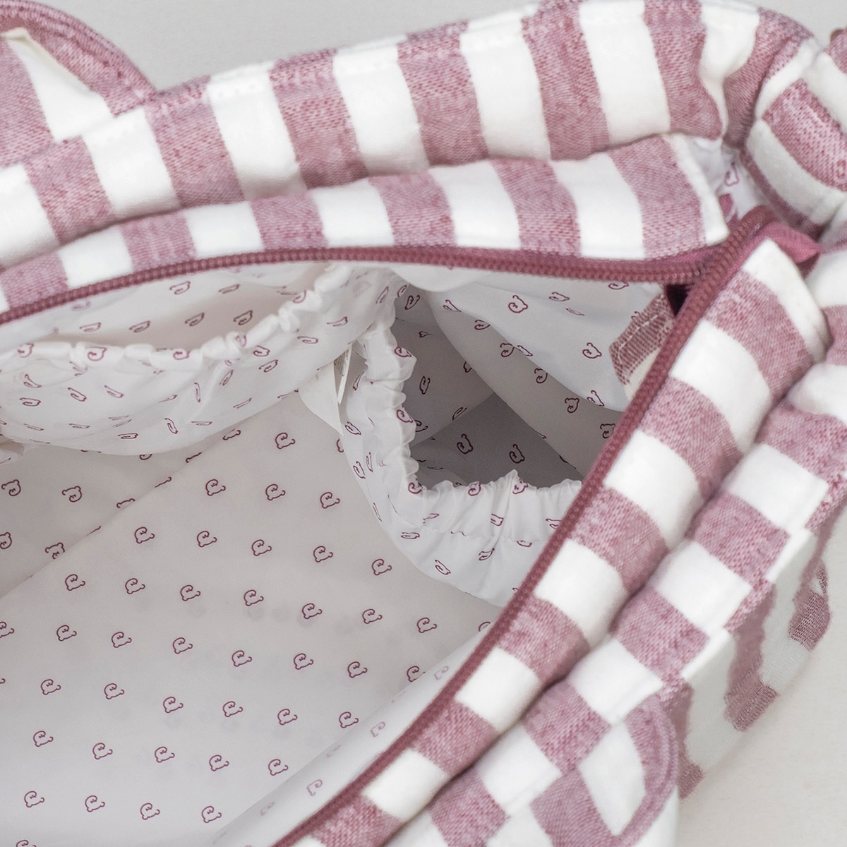 Mala de Enxoval Cherry Velvet Grená-7