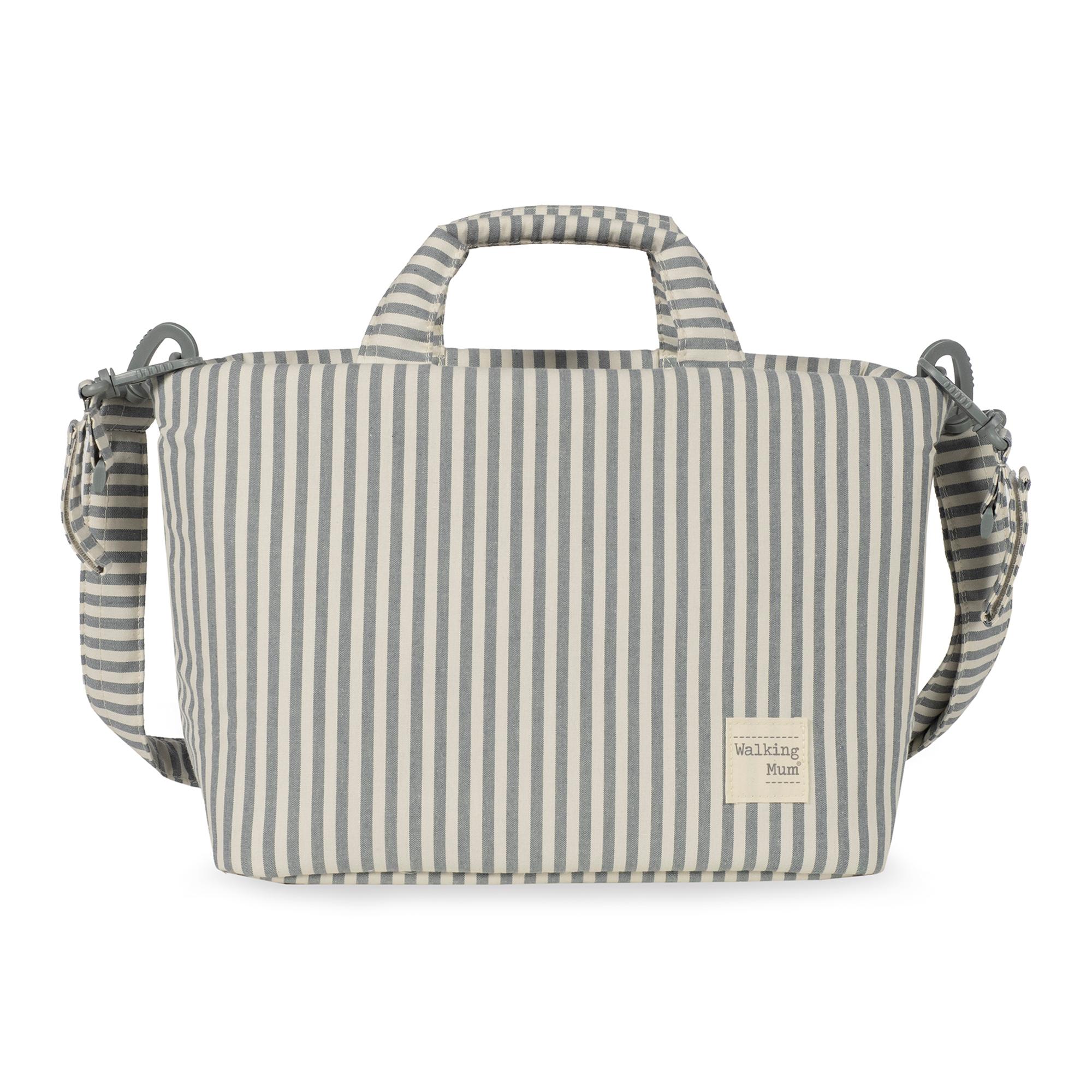 Bolsa em vime Praline Riscas Matcha Verde-3