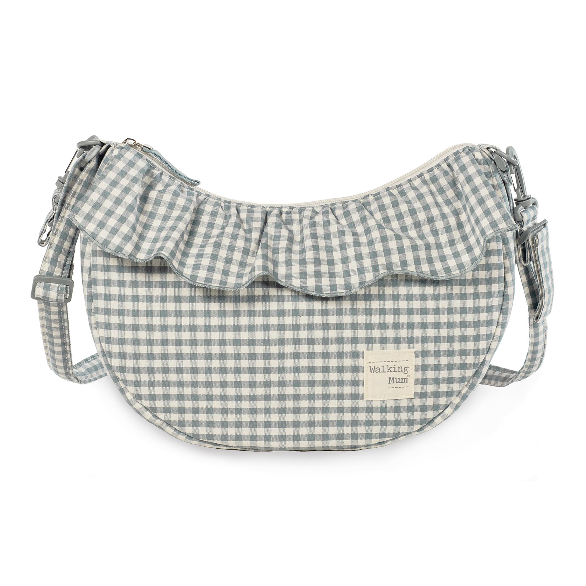 Imagem 0 de Bolsa tiracolo Góndola Praliné Vichy Matcha