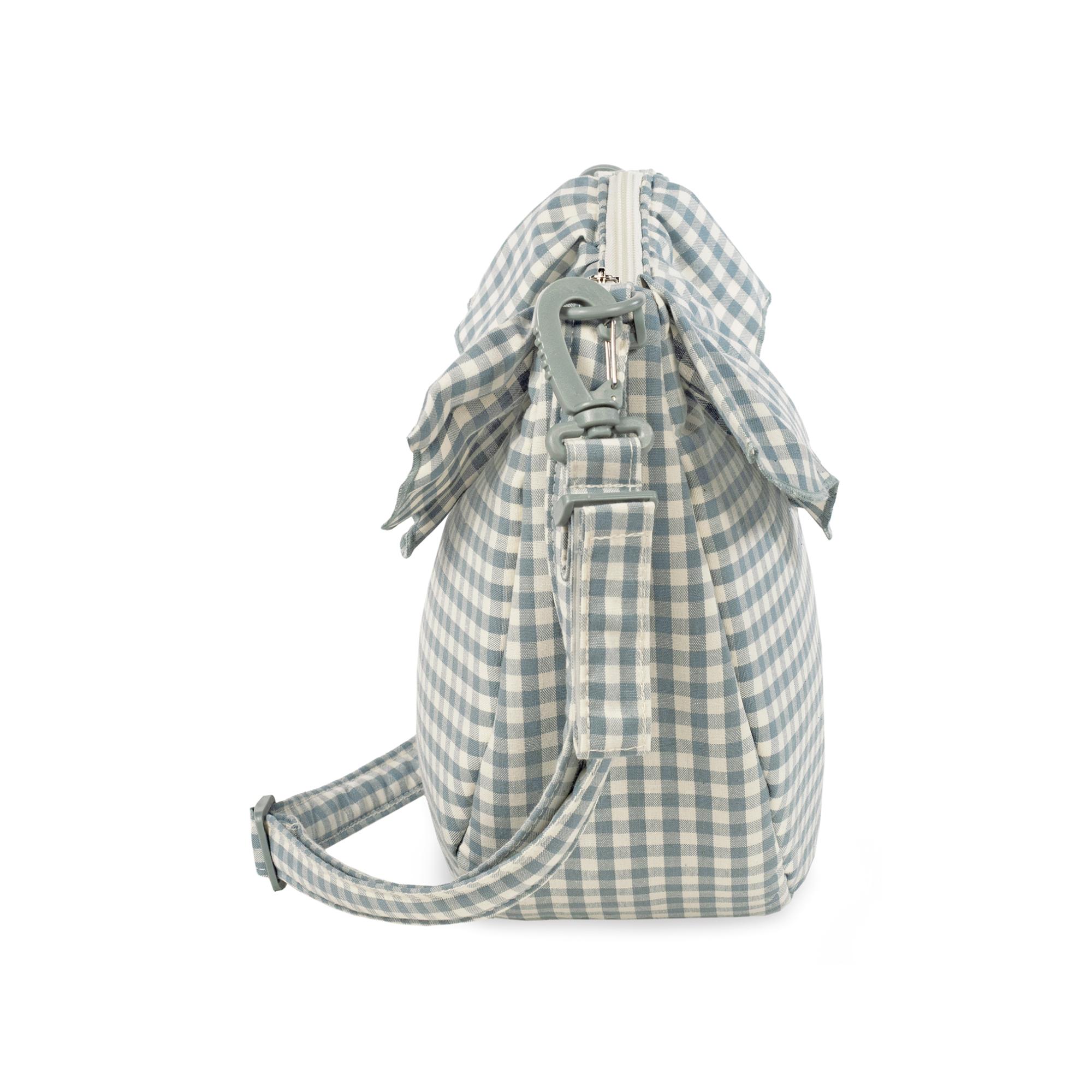 Bolsa tiracolo Góndola Praliné Vichy Matcha Verde-4