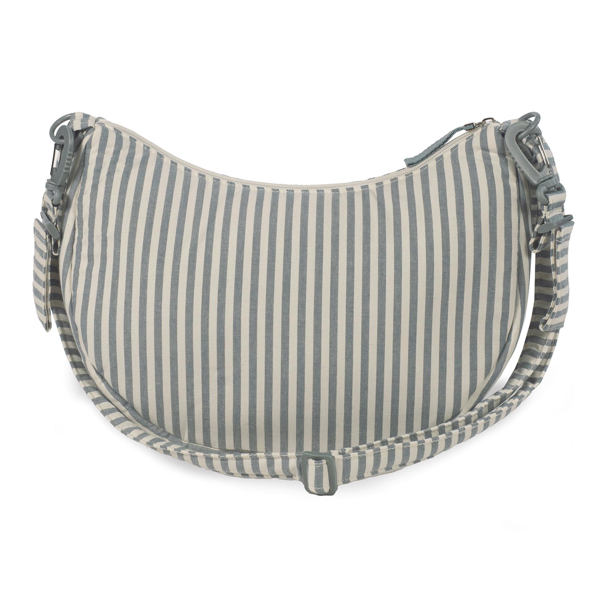 Bolsa tiracolo Góndola Praliné Riscas Matcha Verde-5