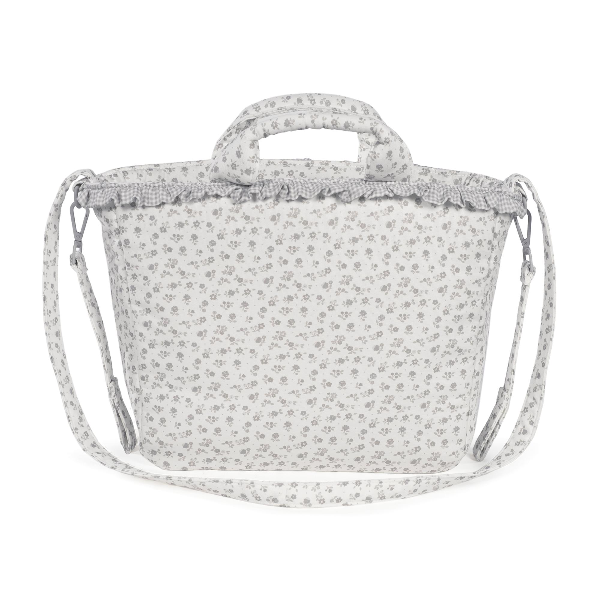 Bolsa Little Bloom Flor Cinzento Cinzento-claro-6