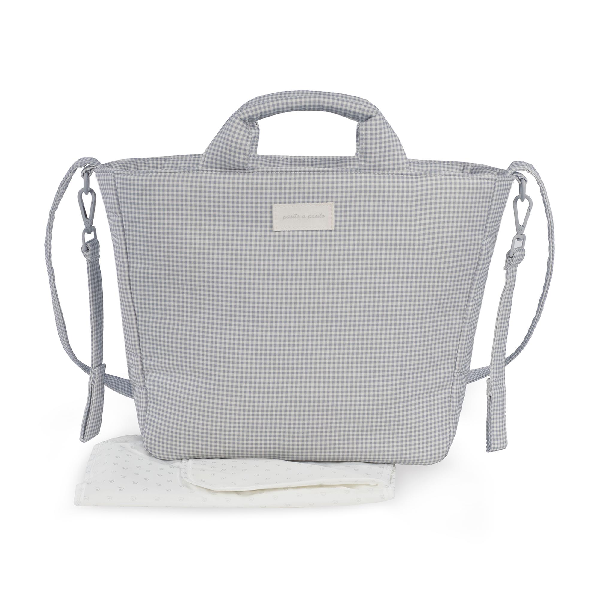 Imagem 0 de Bolsa Little Bloom Vichy Cinzento