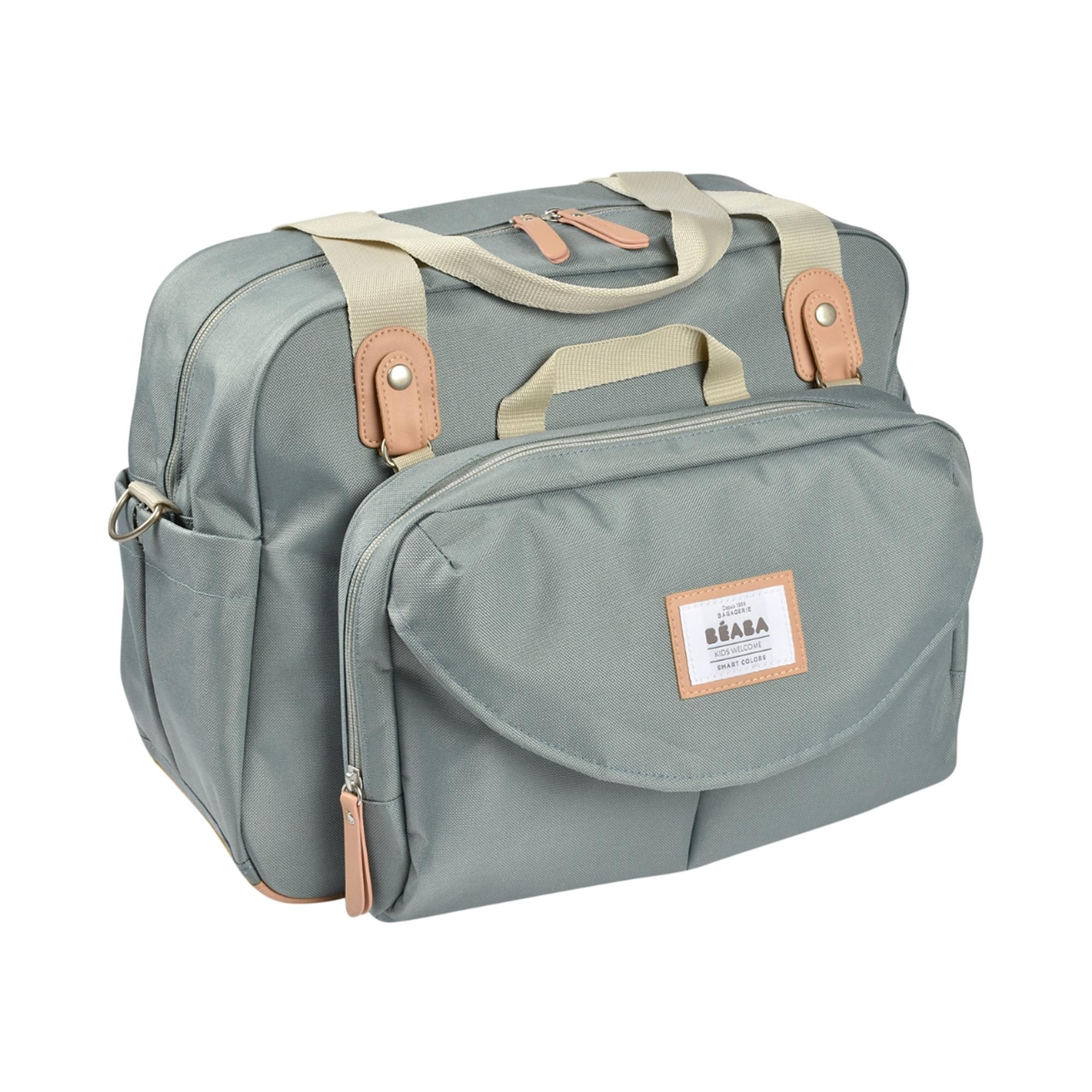 Bolso Cambiador Beaba Ginebra - Verde Agua Verde Agua-2