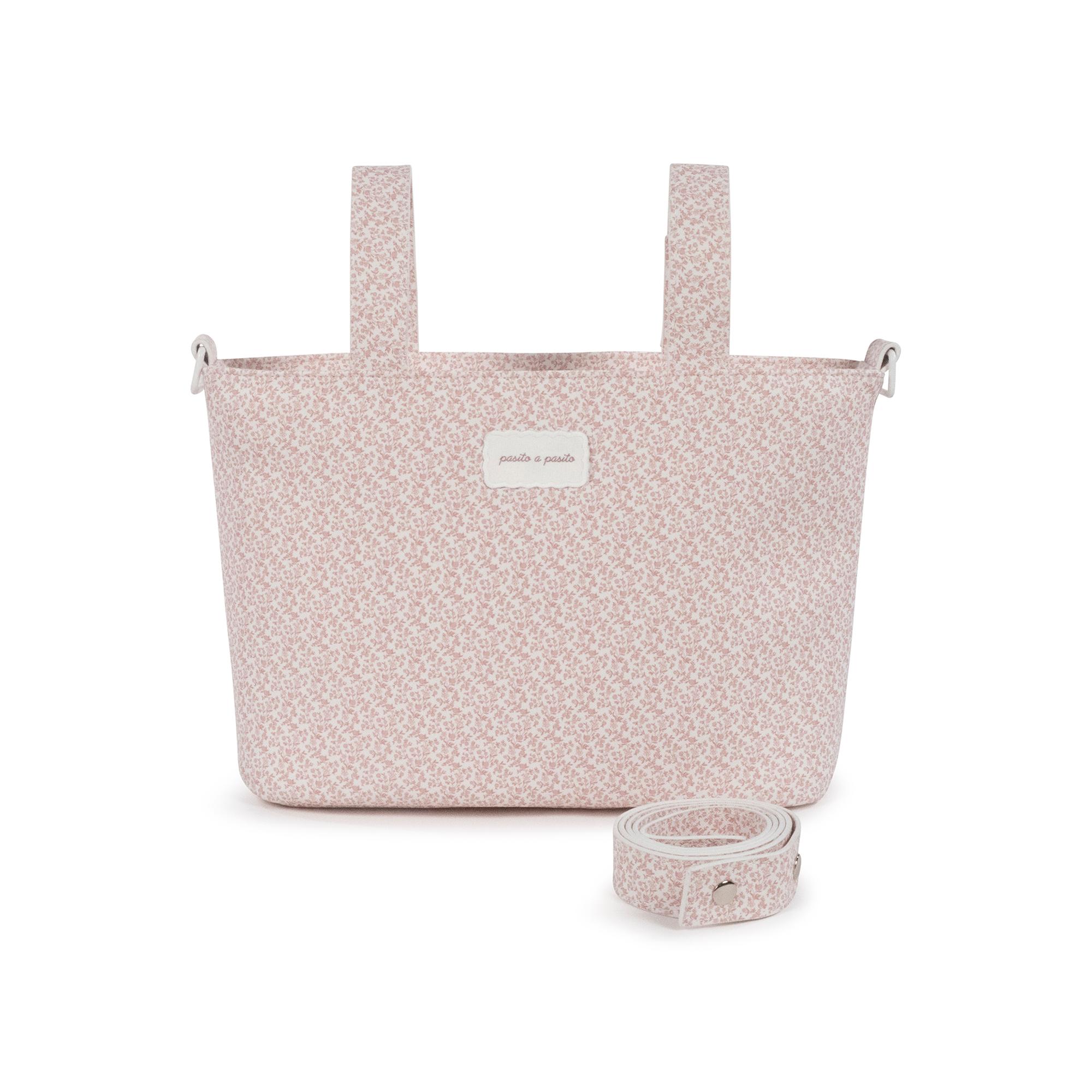Mala Crossbody Maison Tender em Pele Rosa-claro-2
