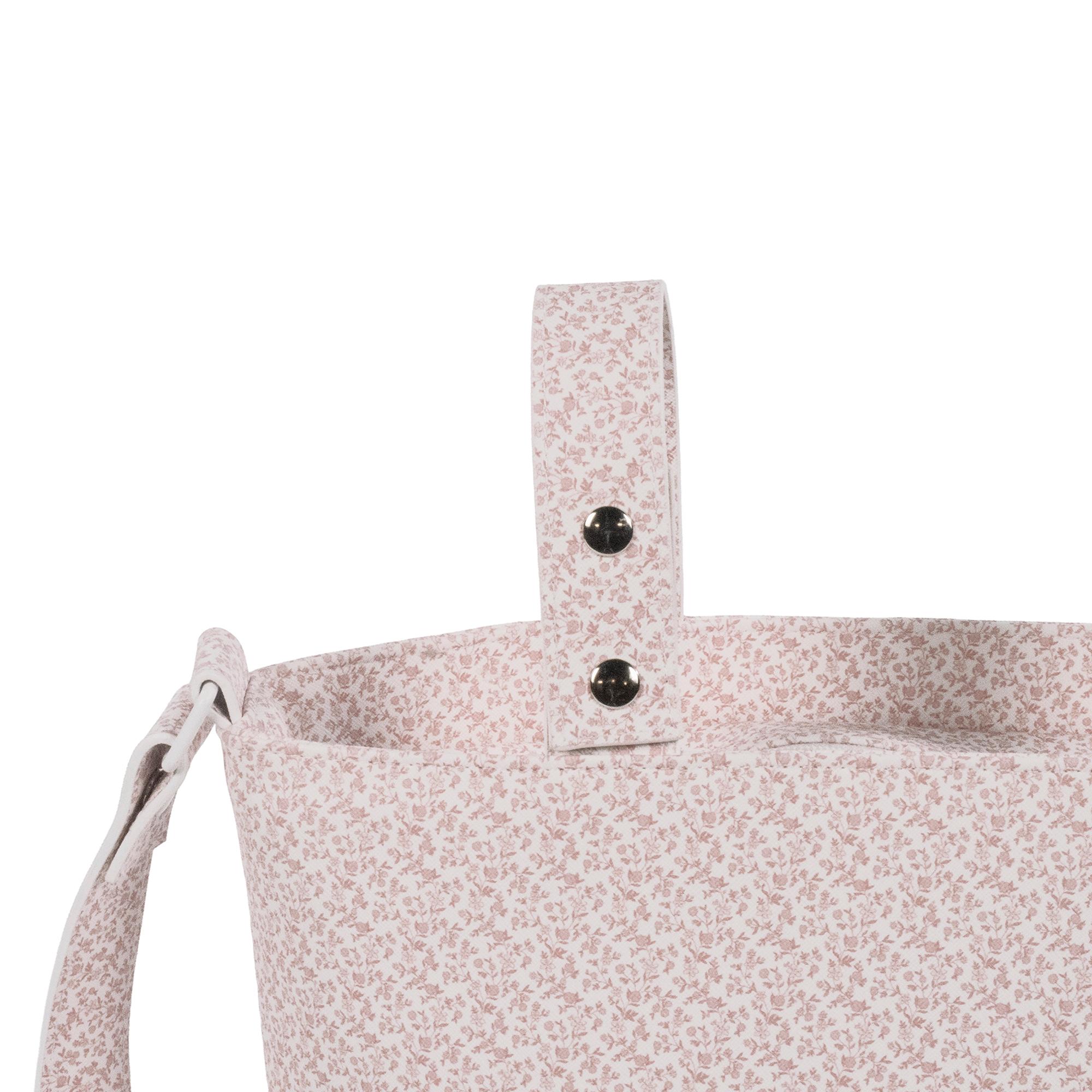 Mala Crossbody Maison Tender em Pele Rosa-claro-6