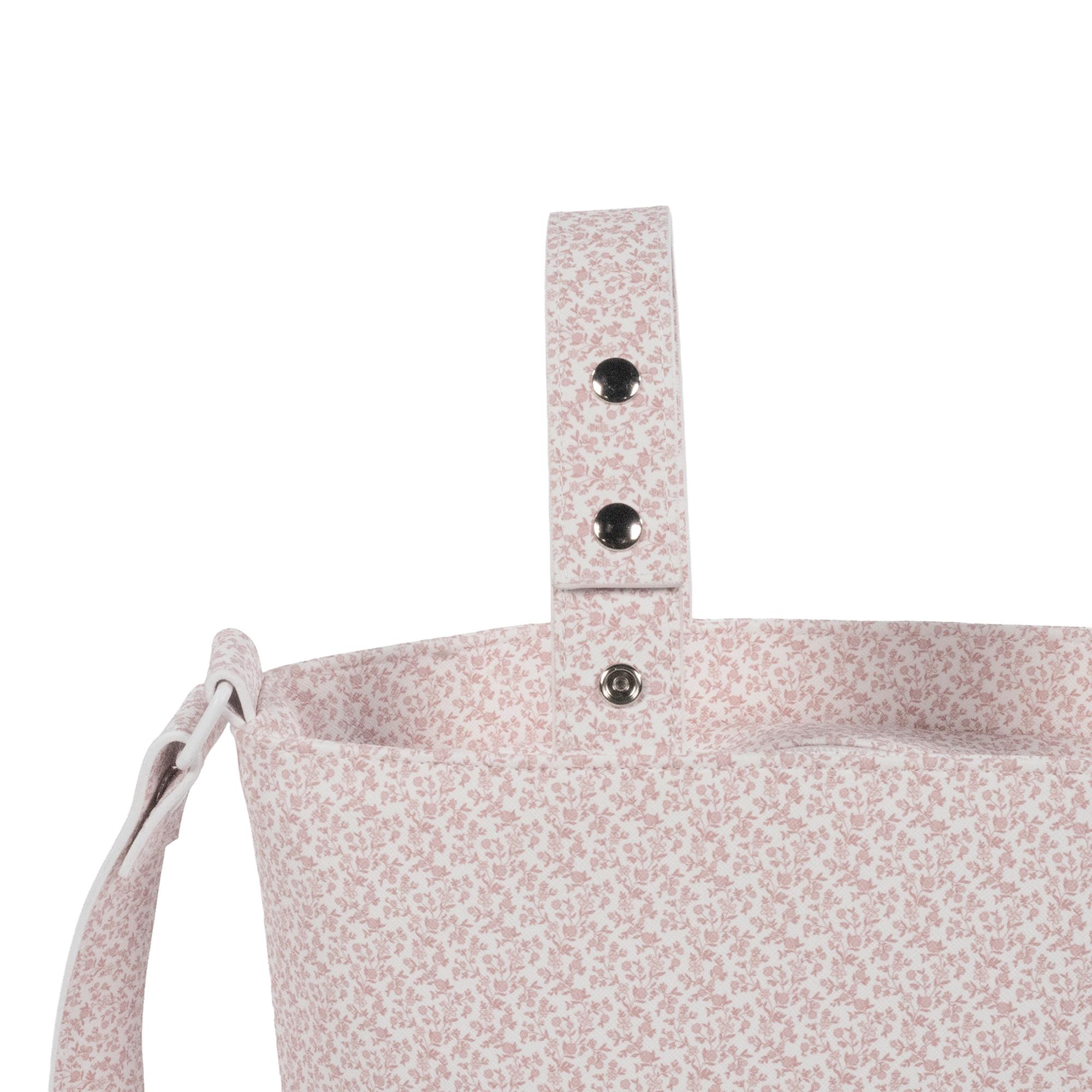 Mala Crossbody Maison Tender em Pele Rosa-claro-7