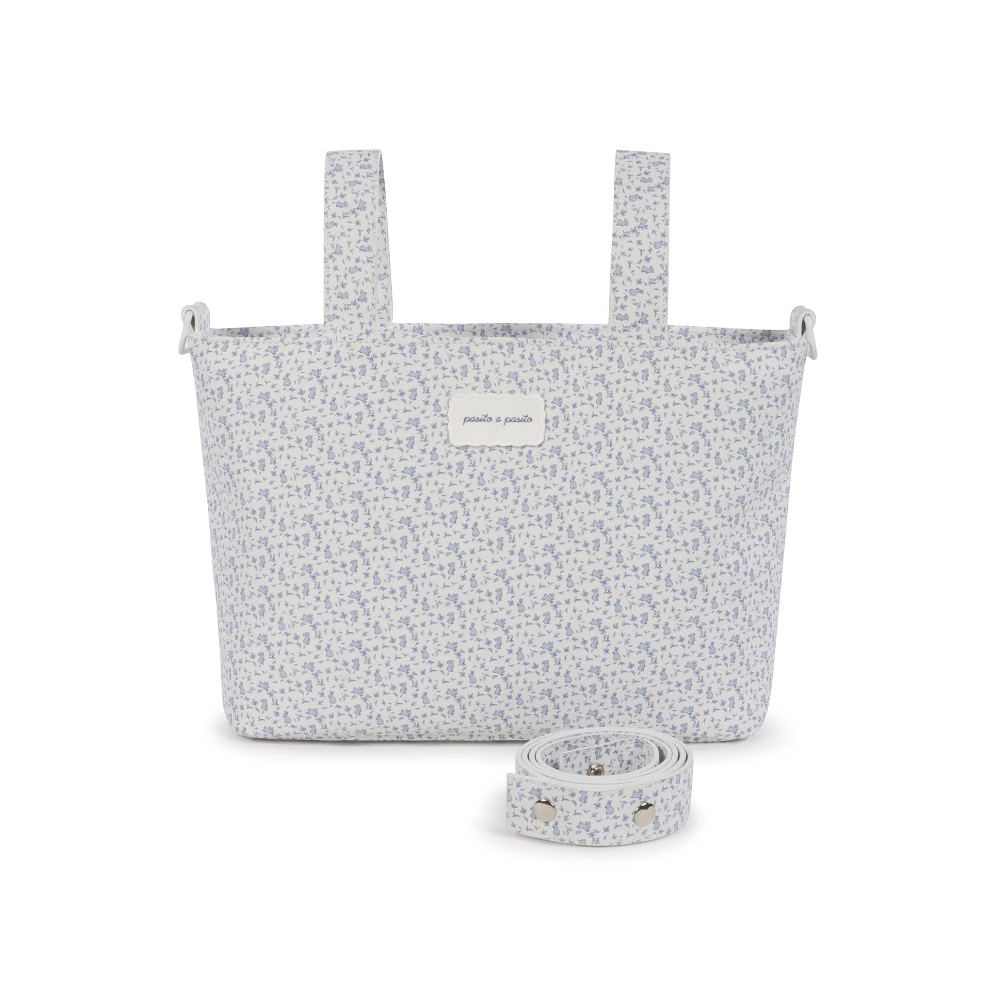 Mala Crossbody Maison Tender em Pele Azul-índigo-2