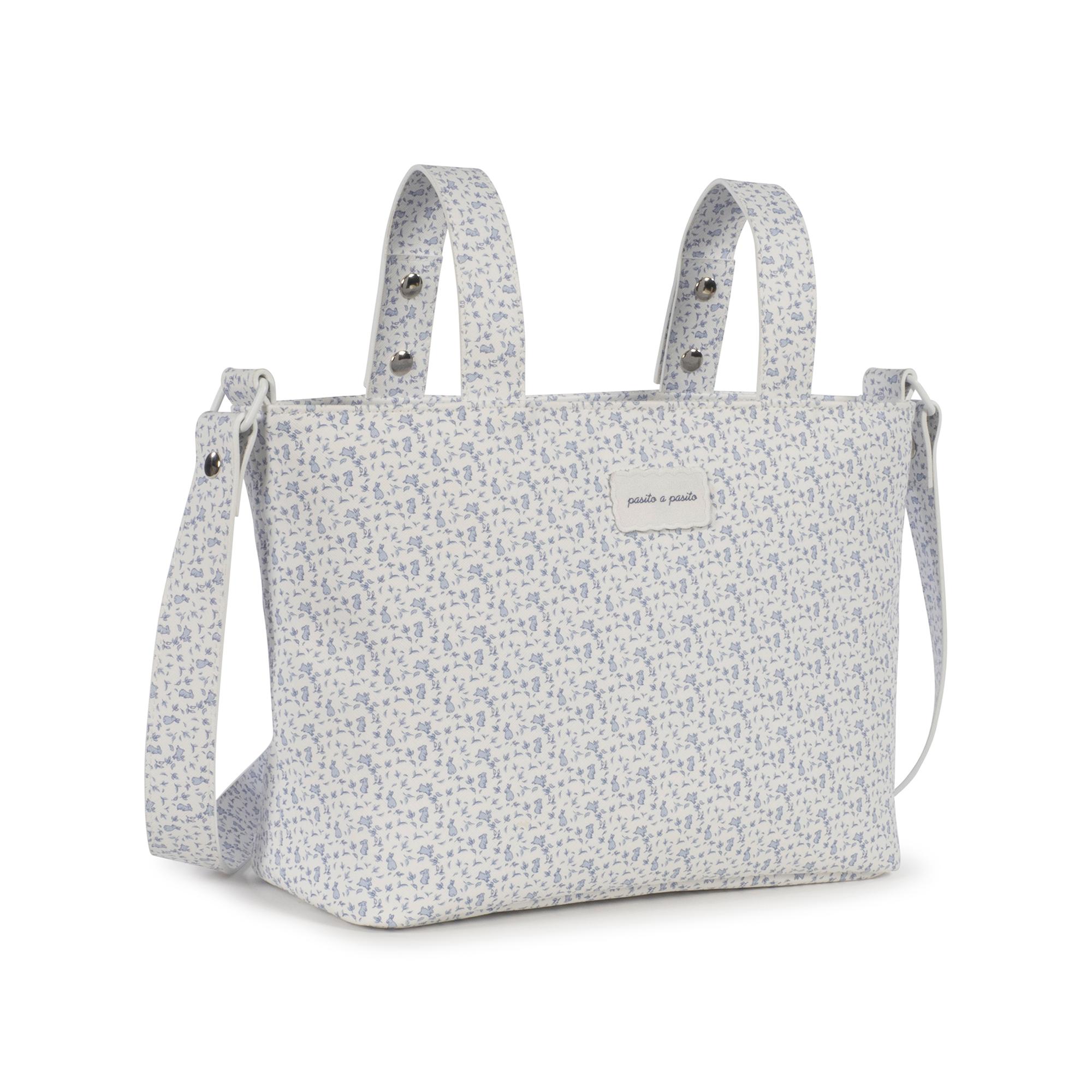 Mala Crossbody Maison Tender em Pele Azul-índigo-7