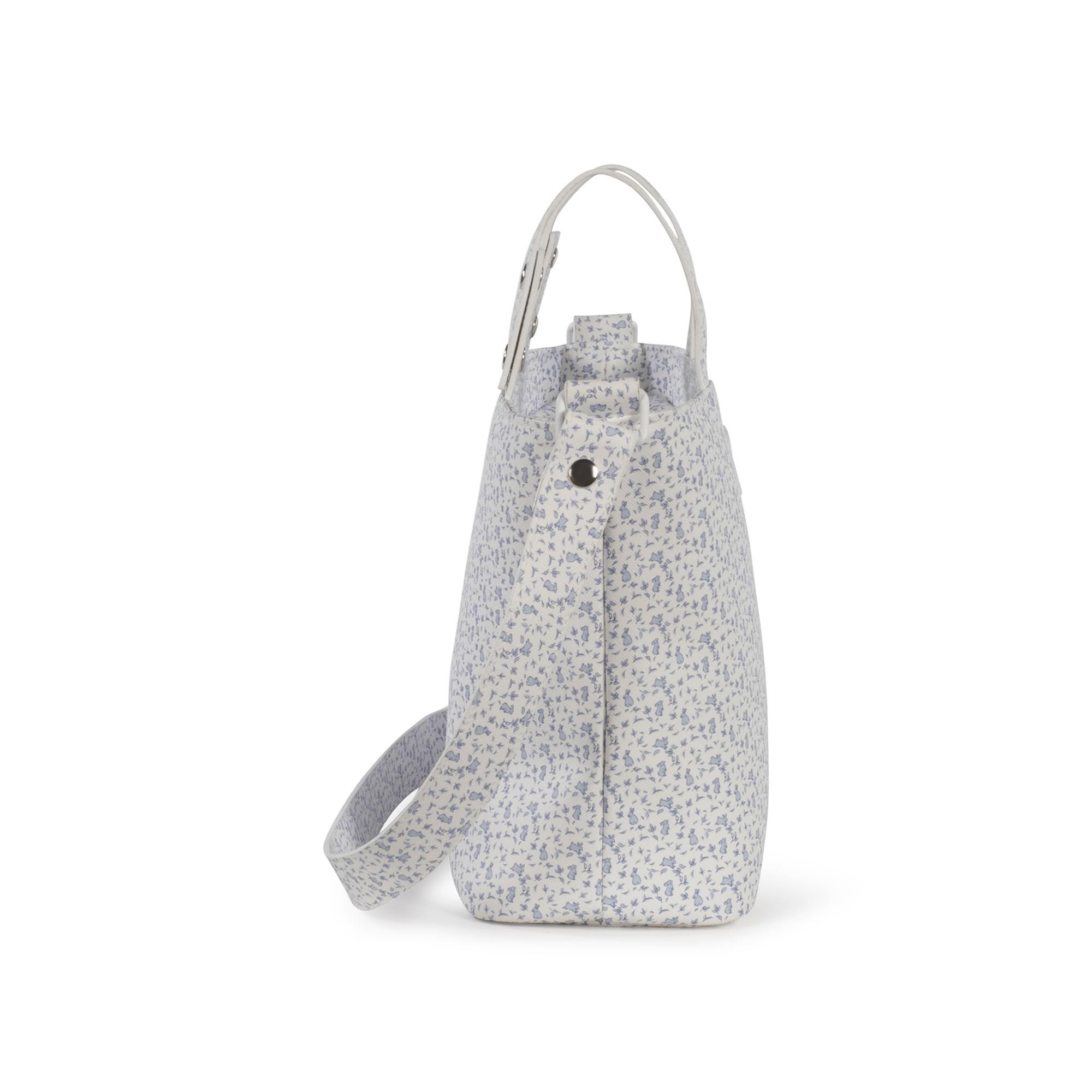 Mala Crossbody Maison Tender em Pele Azul-índigo-8