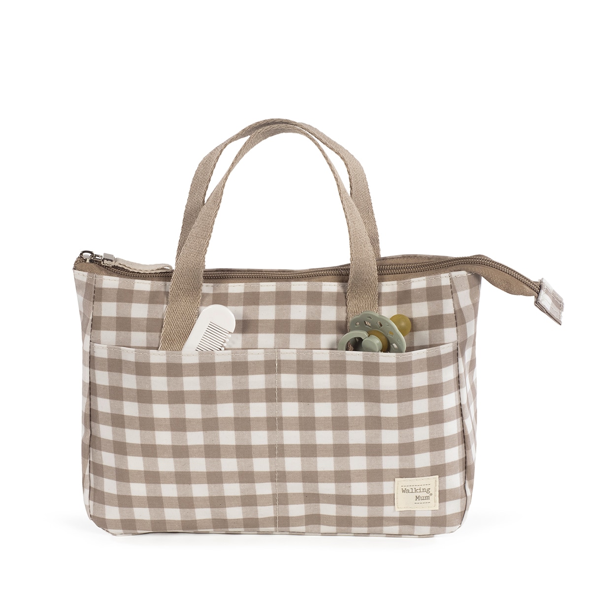 Neceser Walking Mum Caetana - Beige Beige-5