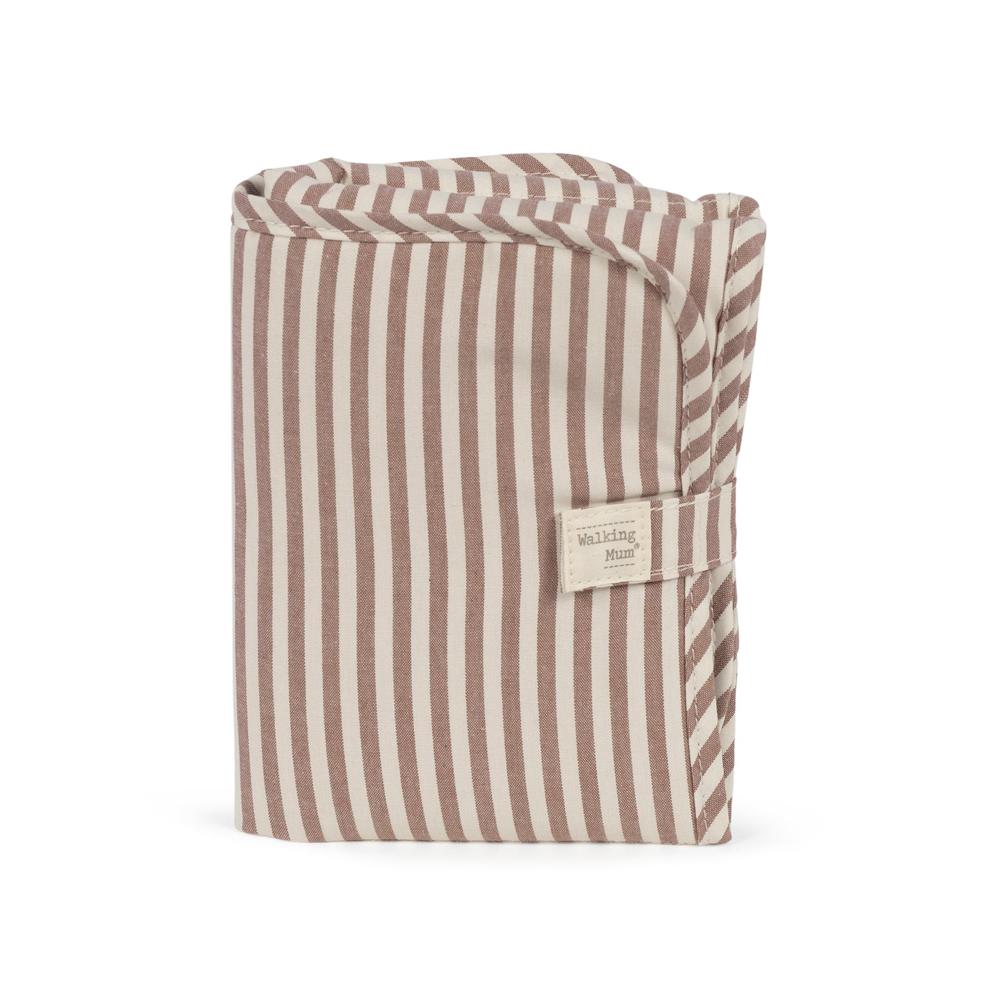 Imagem 0 de Muda Fraldas Riscas Moka