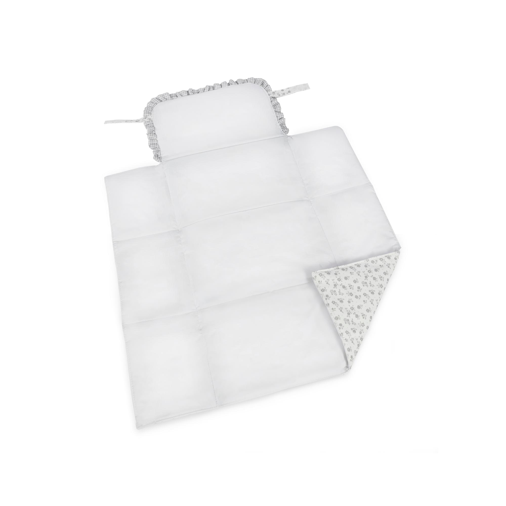 Muda-fraldas Little Bloom Flor Cinzento Cinzento-claro-5